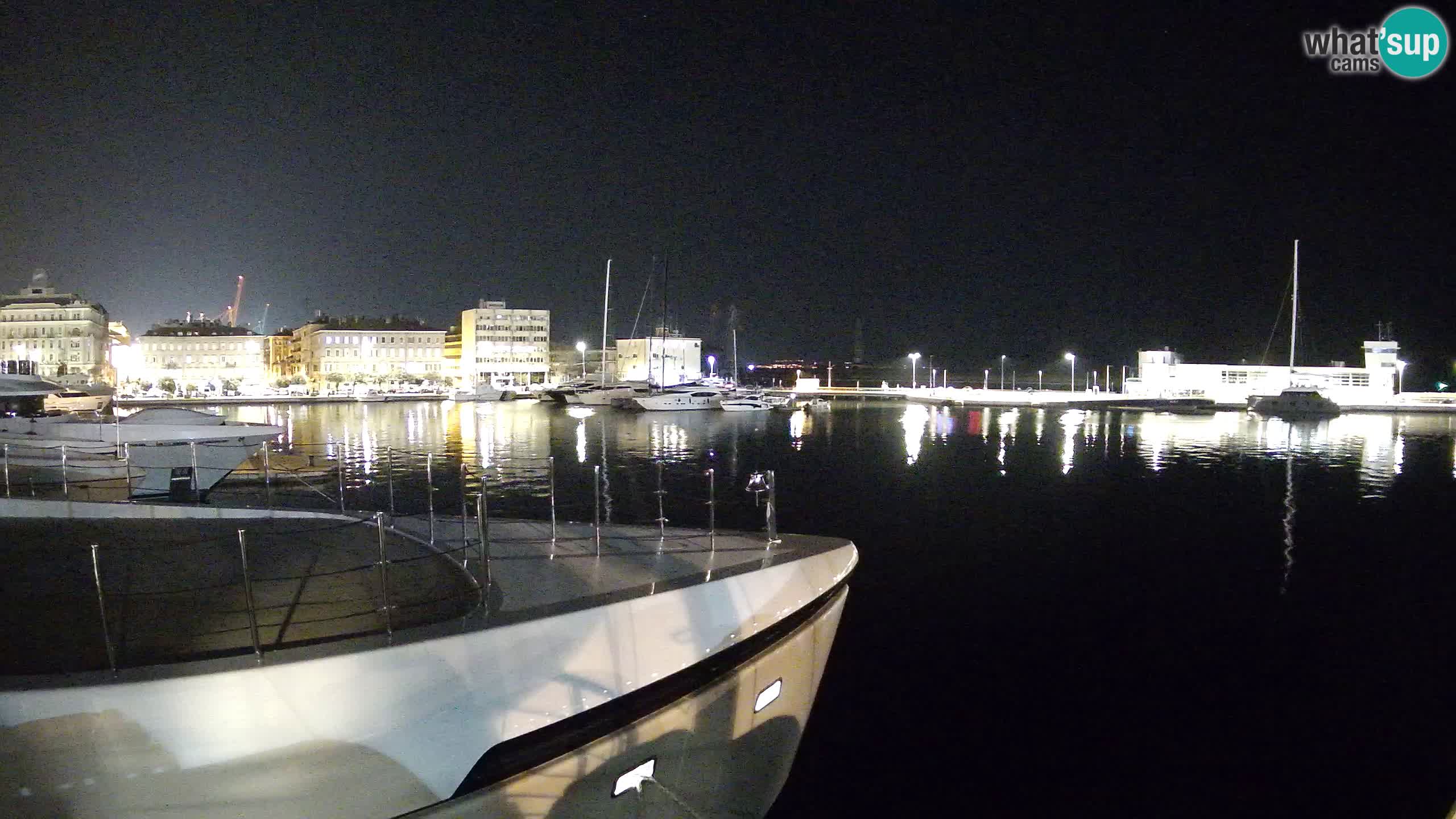 Botel Marina cámara web en vivo Rijeka