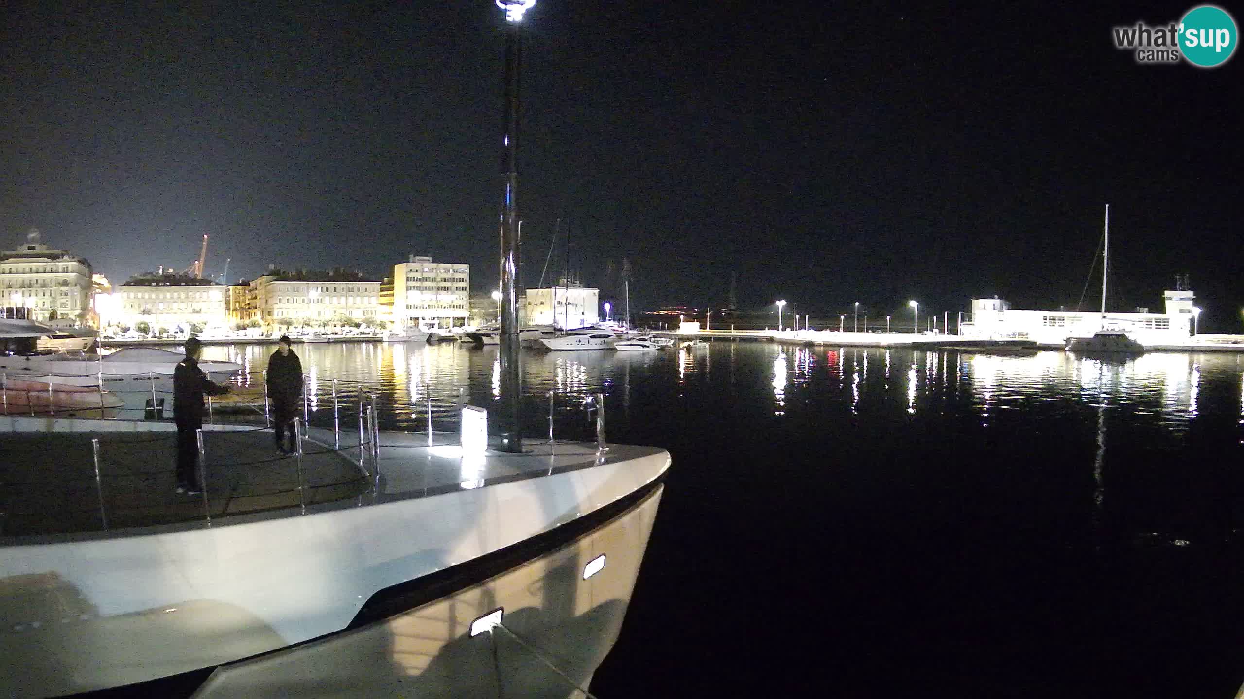 Rijeka – Botel Marina webcam en direct
