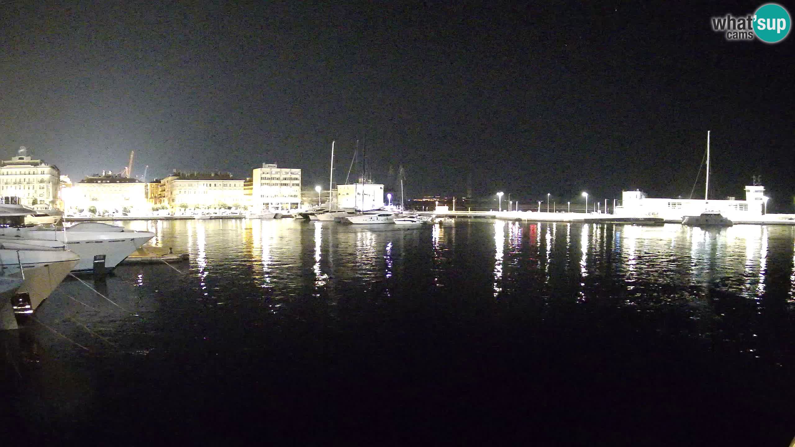 Botel Marina cámara web en vivo Rijeka