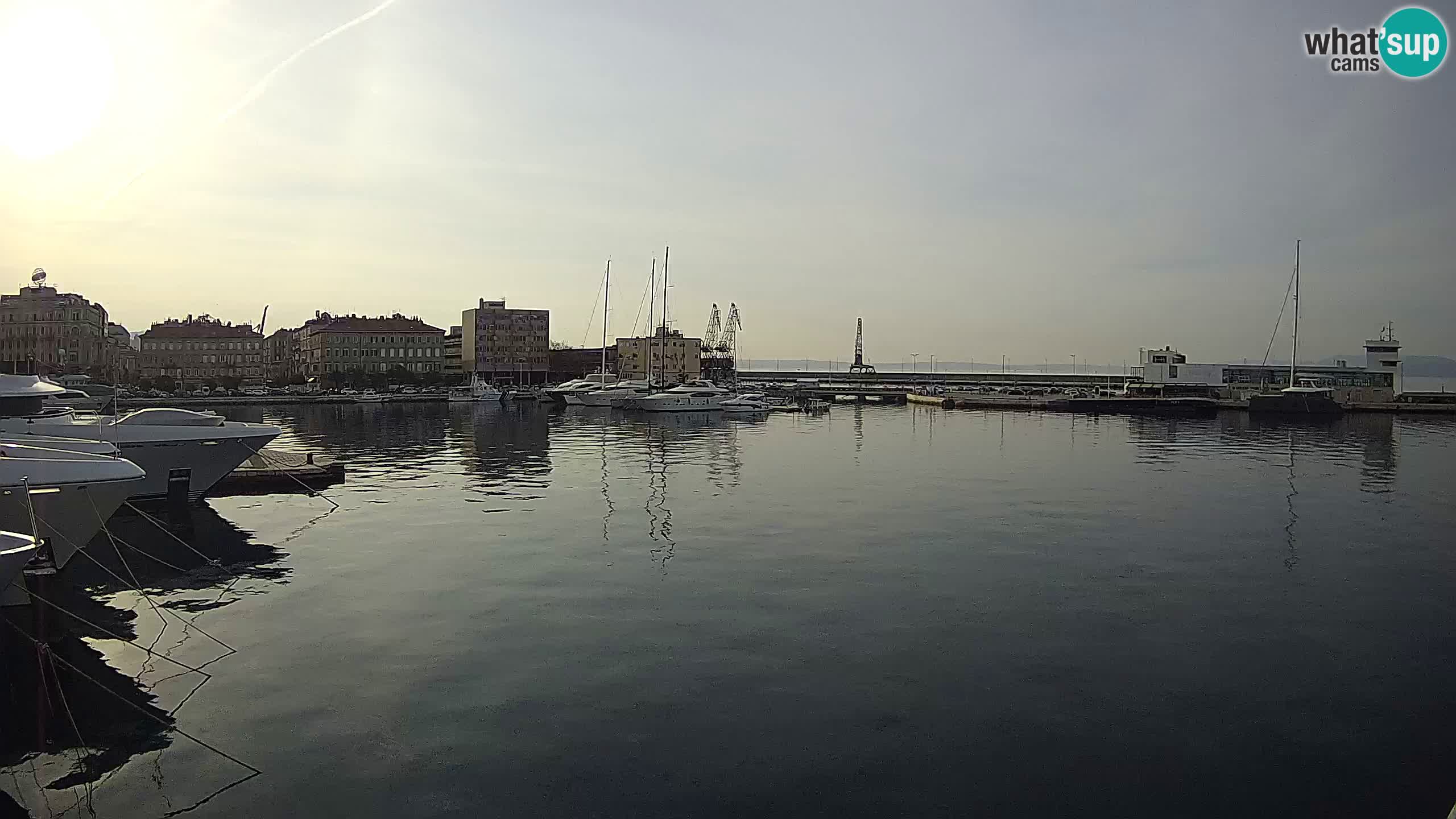Rijeka – Botel Marina web kamera
