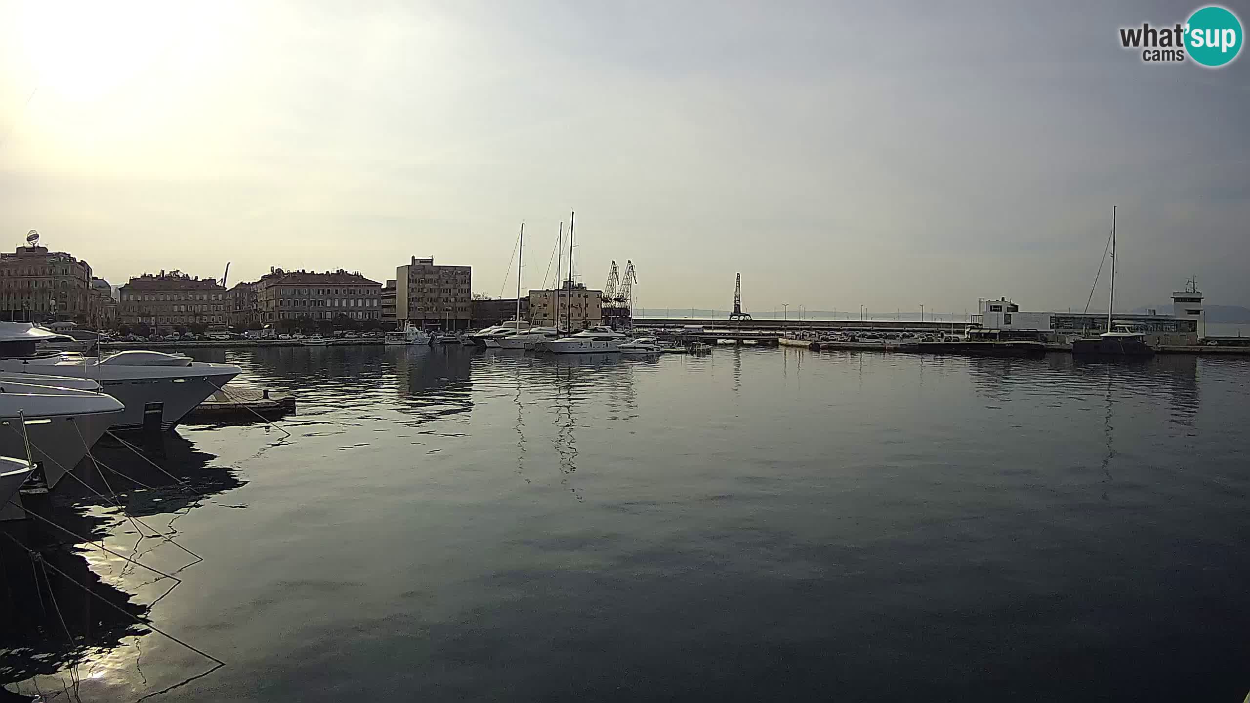 Rijeka – Botel Marina webcam en direct