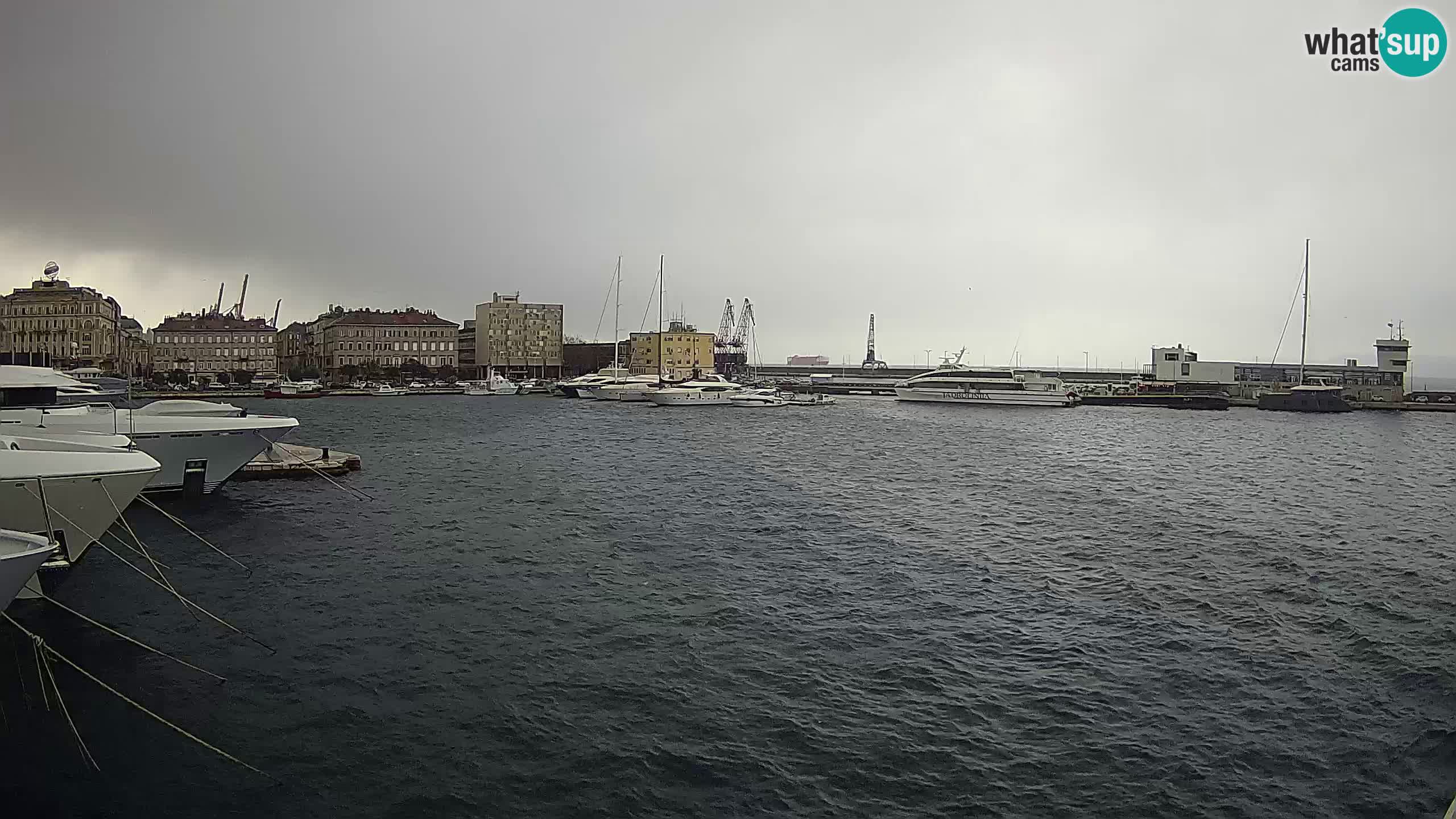 Rijeka – Botel Marina webcam en direct
