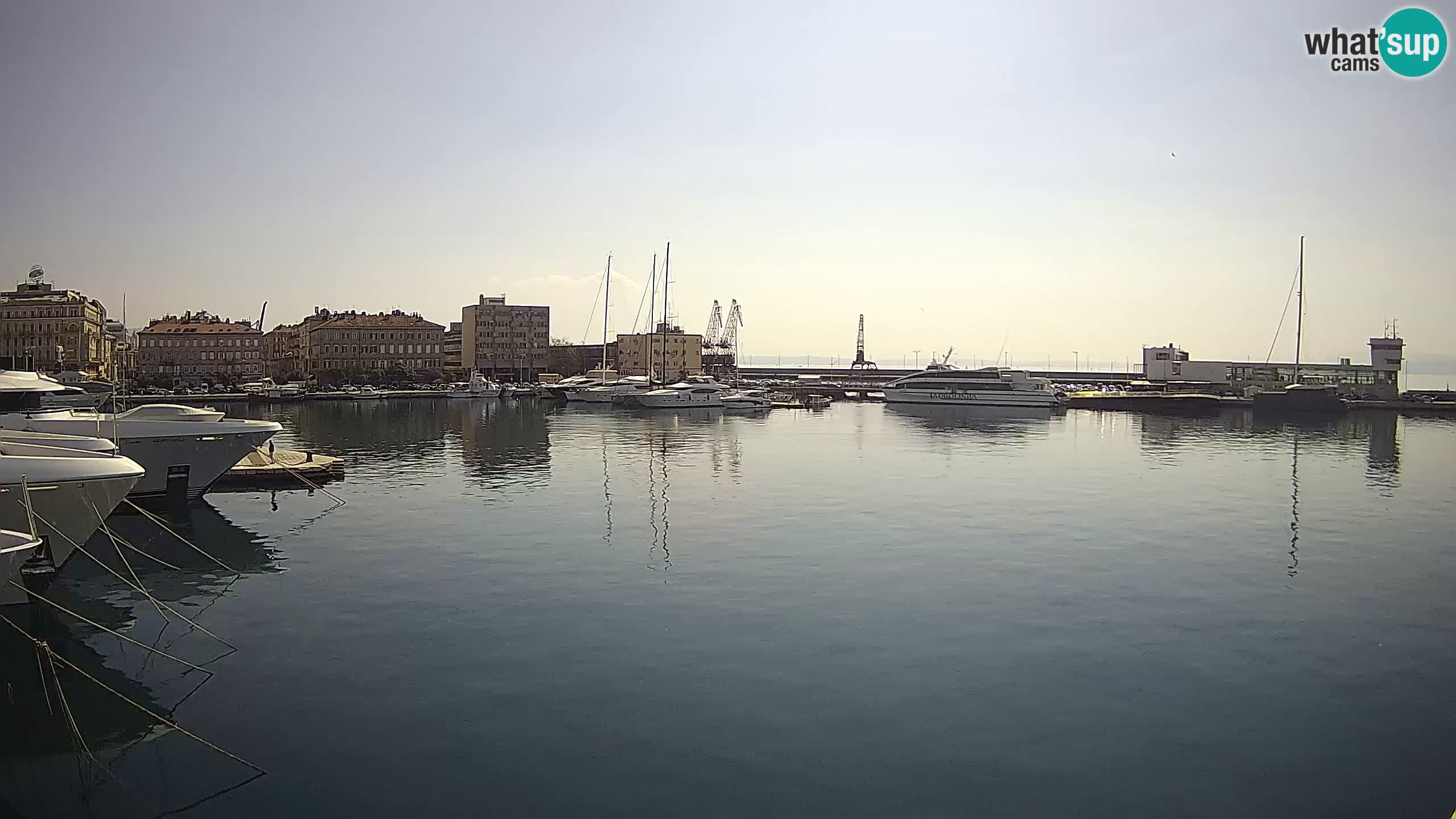 Rijeka – Botel Marina web kamera