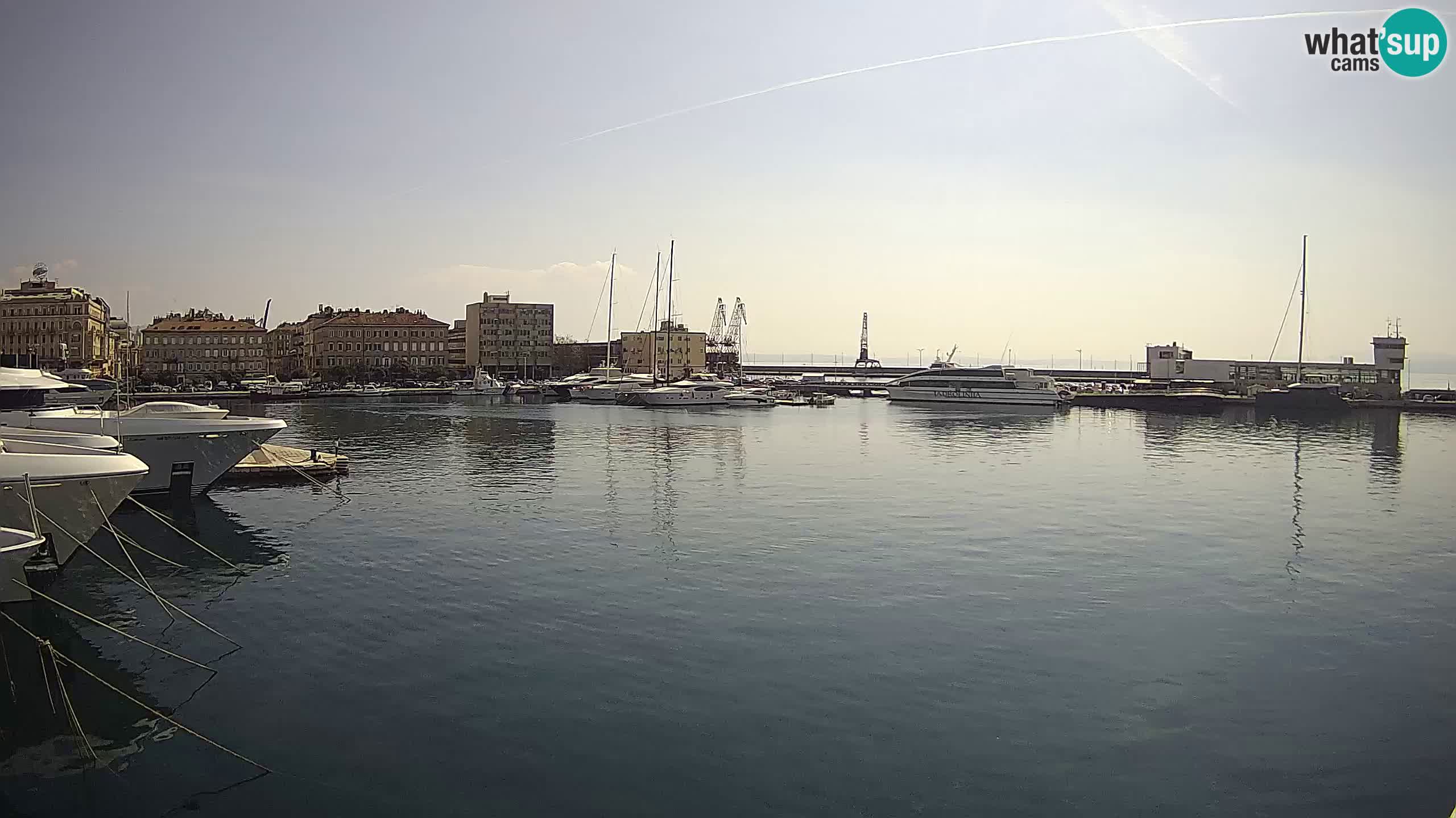 Rijeka – Botel Marina web kamera