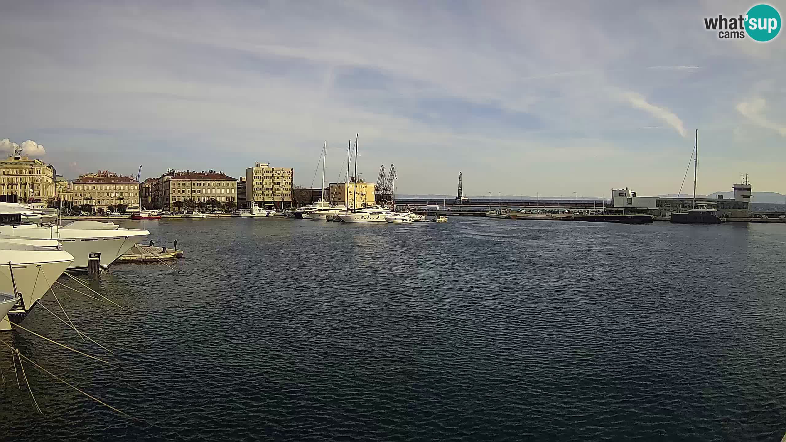 Rijeka – Botel Marina webcam en direct