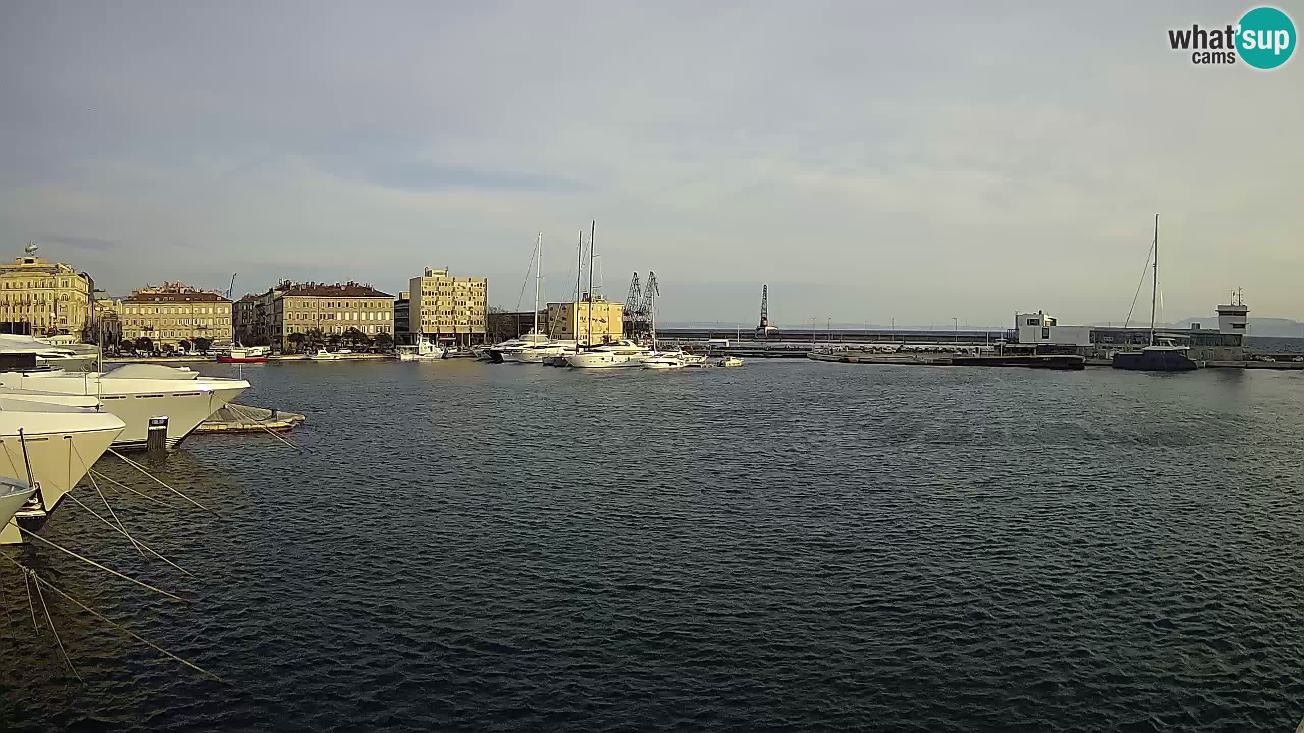 Rijeka – Botel Marina webcam en direct