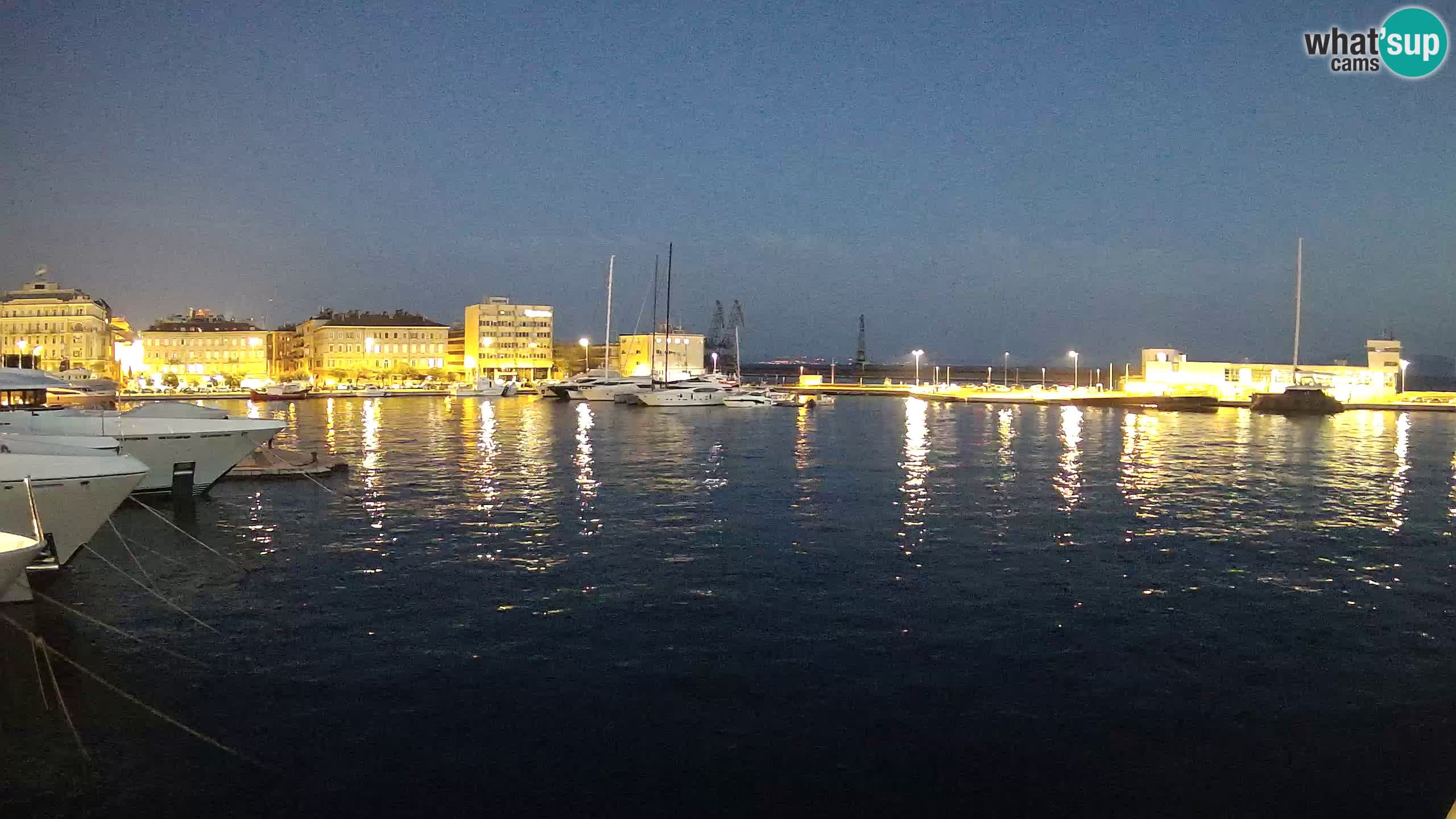 Rijeka – Botel Marina web kamera