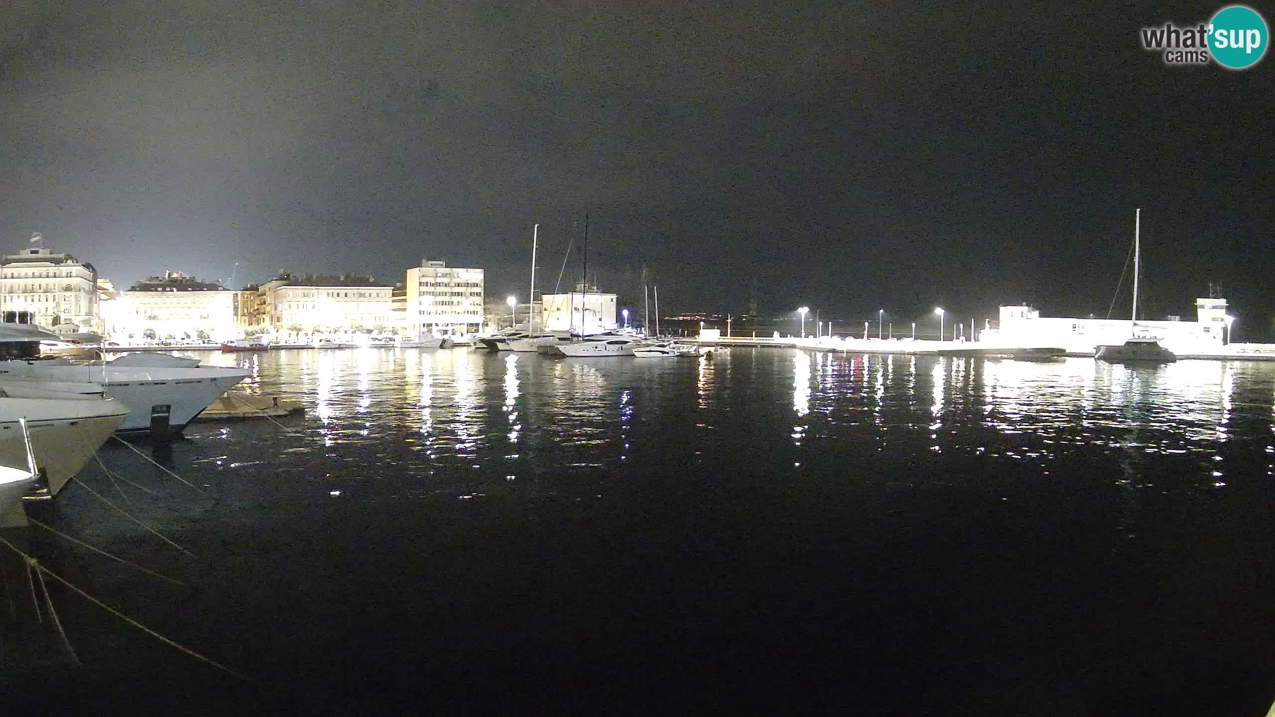 Botel Marina cámara web en vivo Rijeka
