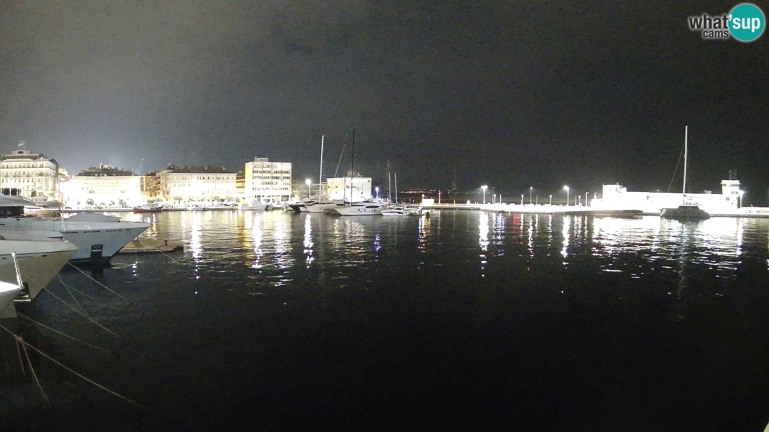 Rijeka – Botel Marina webcam en direct