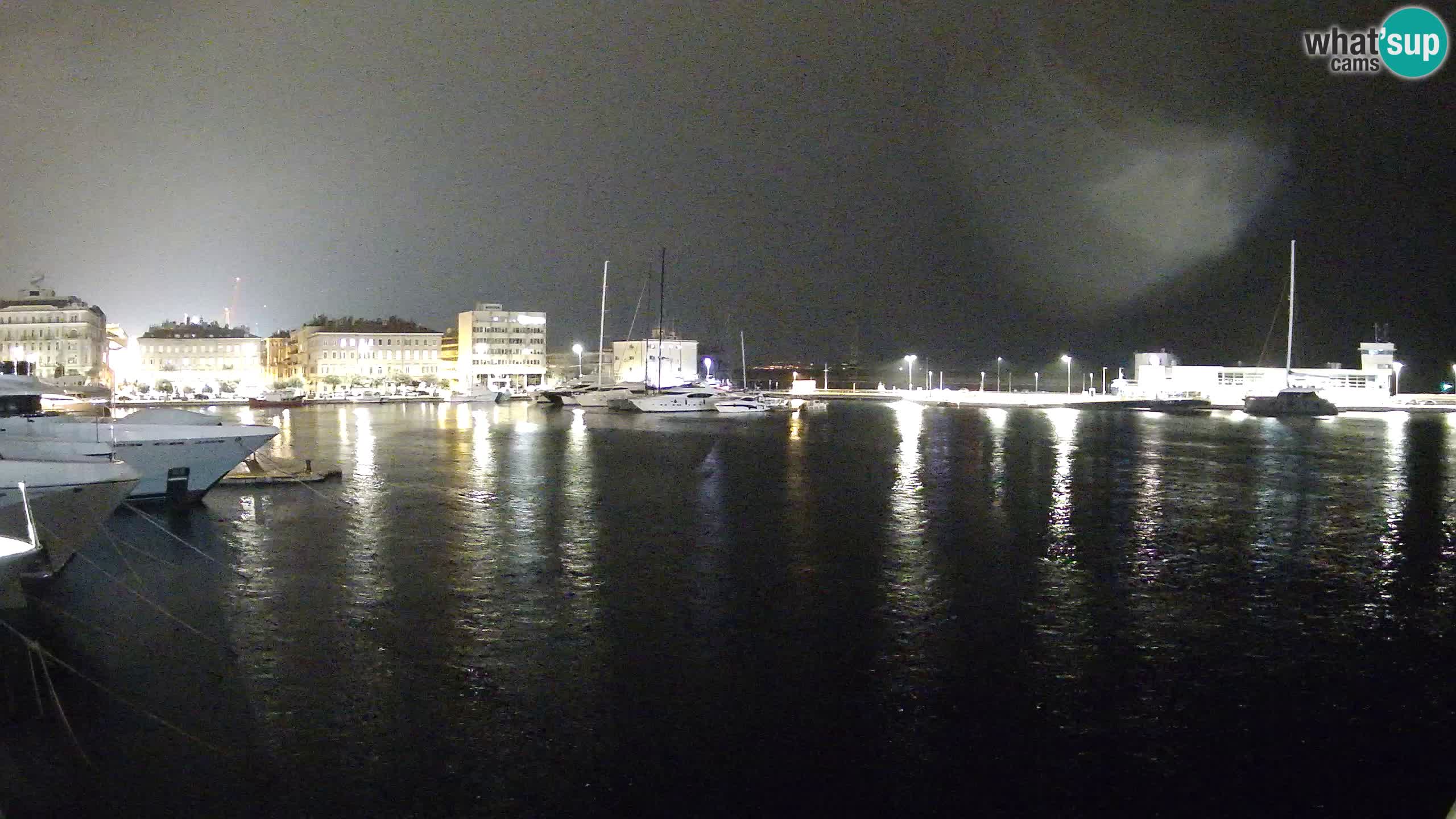 Botel Marina cámara web en vivo Rijeka