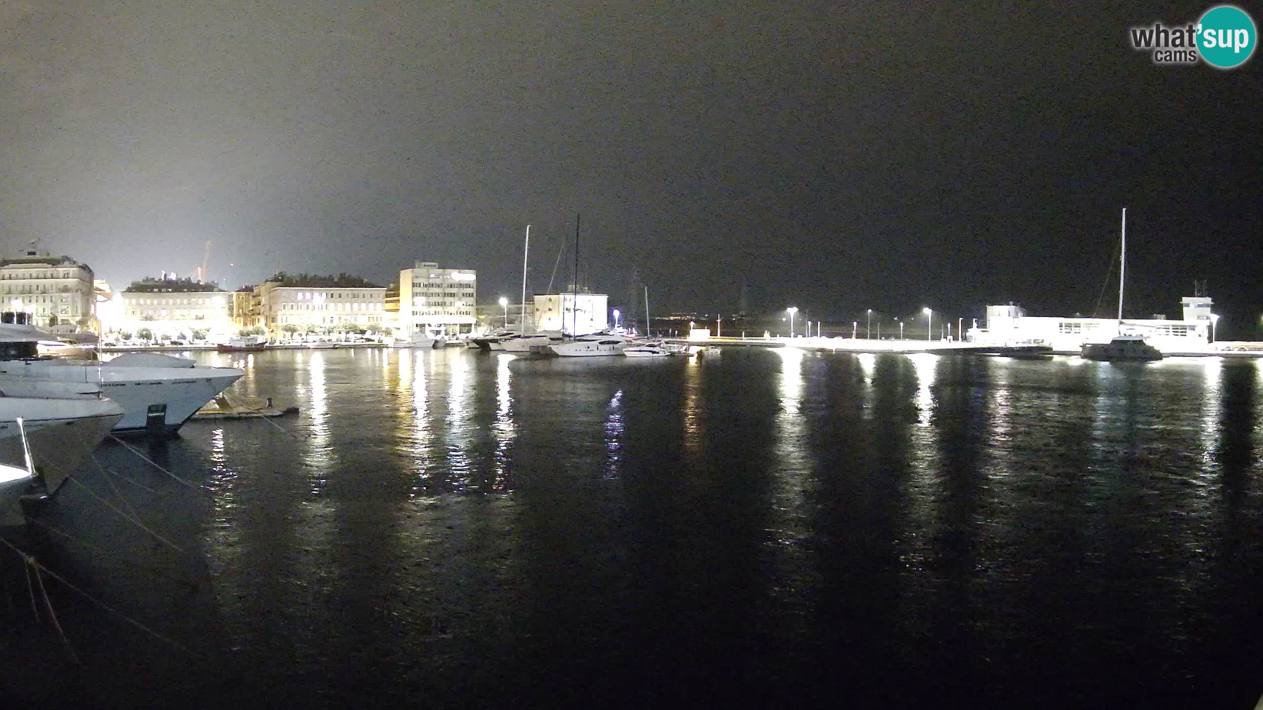 Botel Marina cámara web en vivo Rijeka