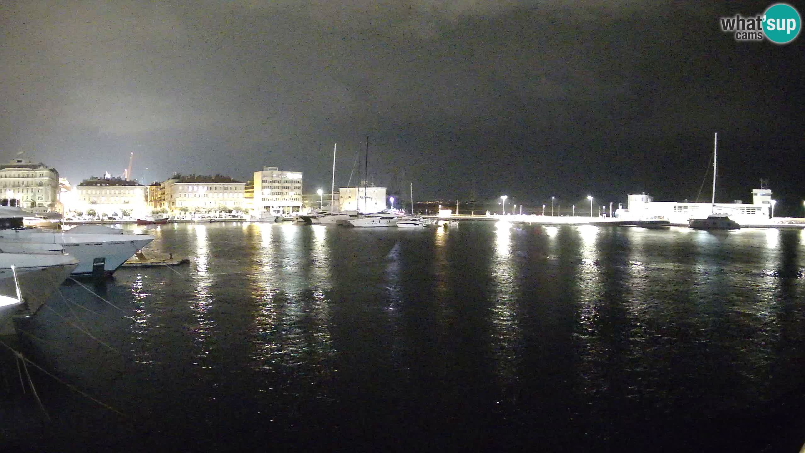 Rijeka – Botel Marina web kamera