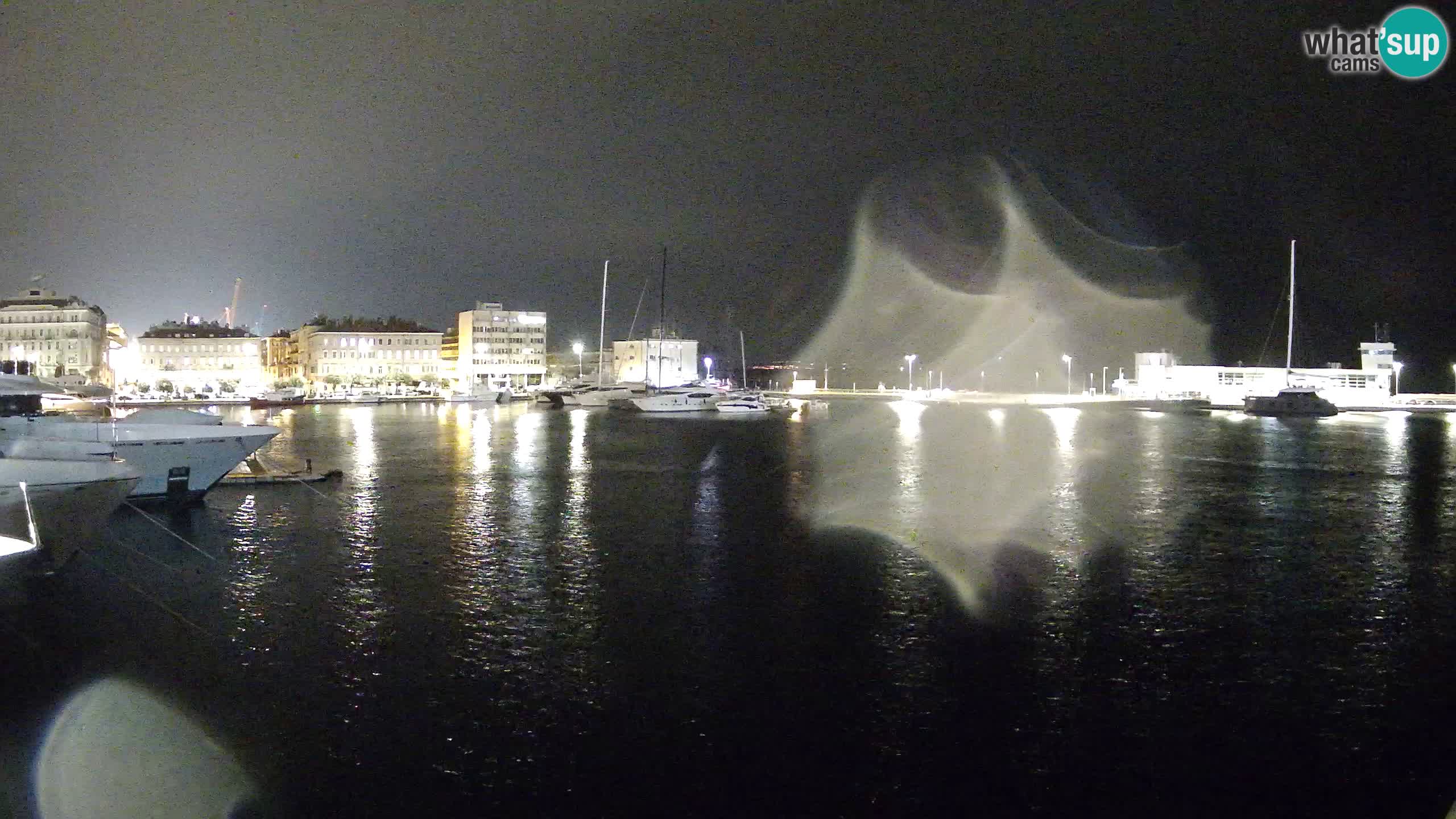 Botel Marina cámara web en vivo Rijeka