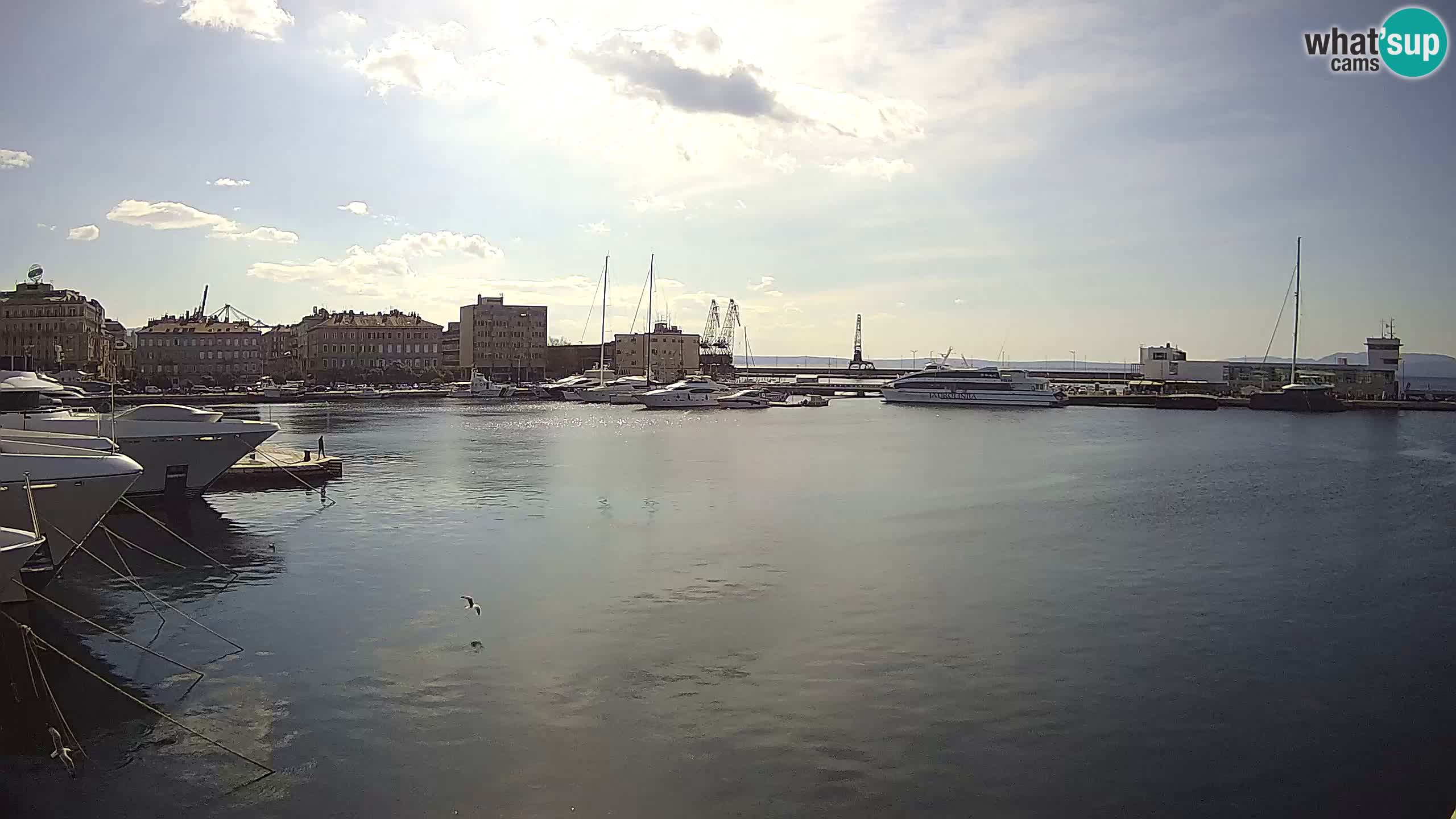 Rijeka – Botel Marina web kamera