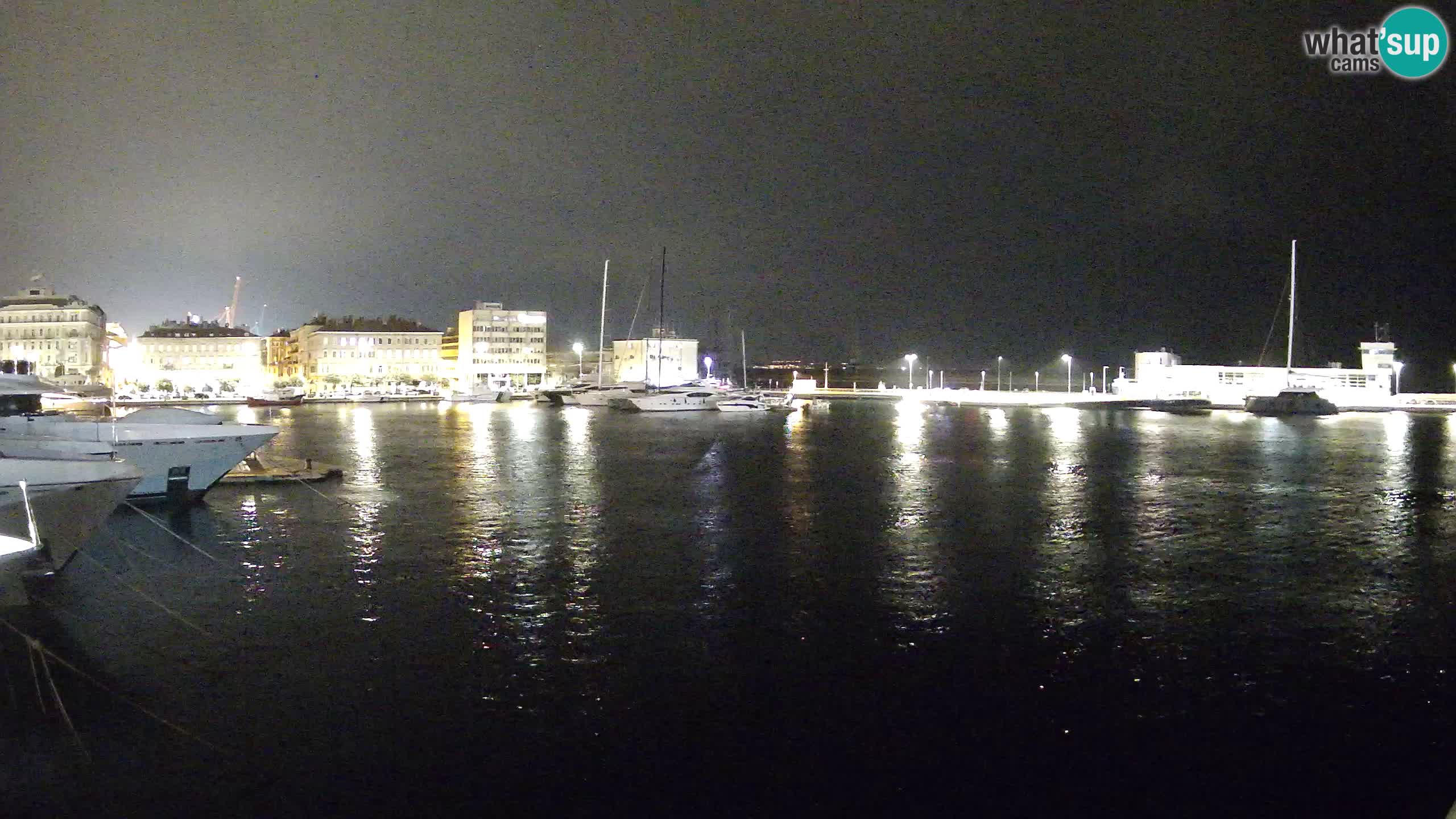 Botel Marina cámara web en vivo Rijeka