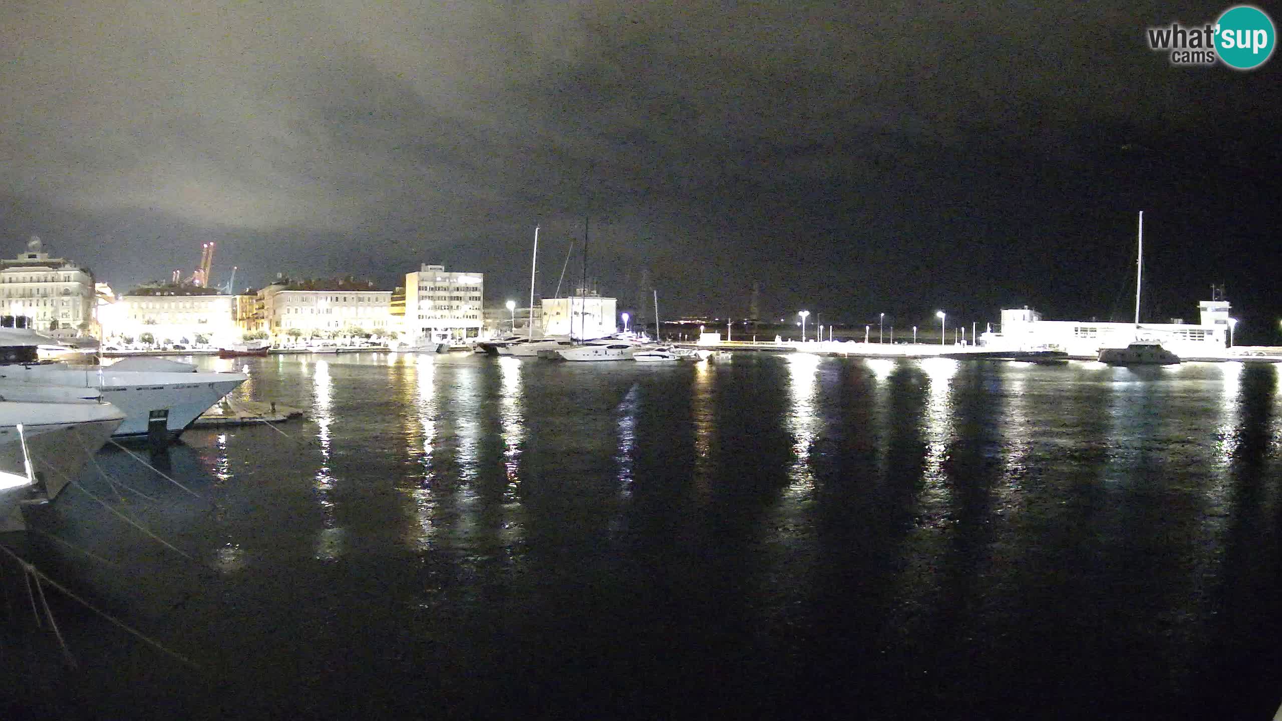 Botel Marina cámara web en vivo Rijeka