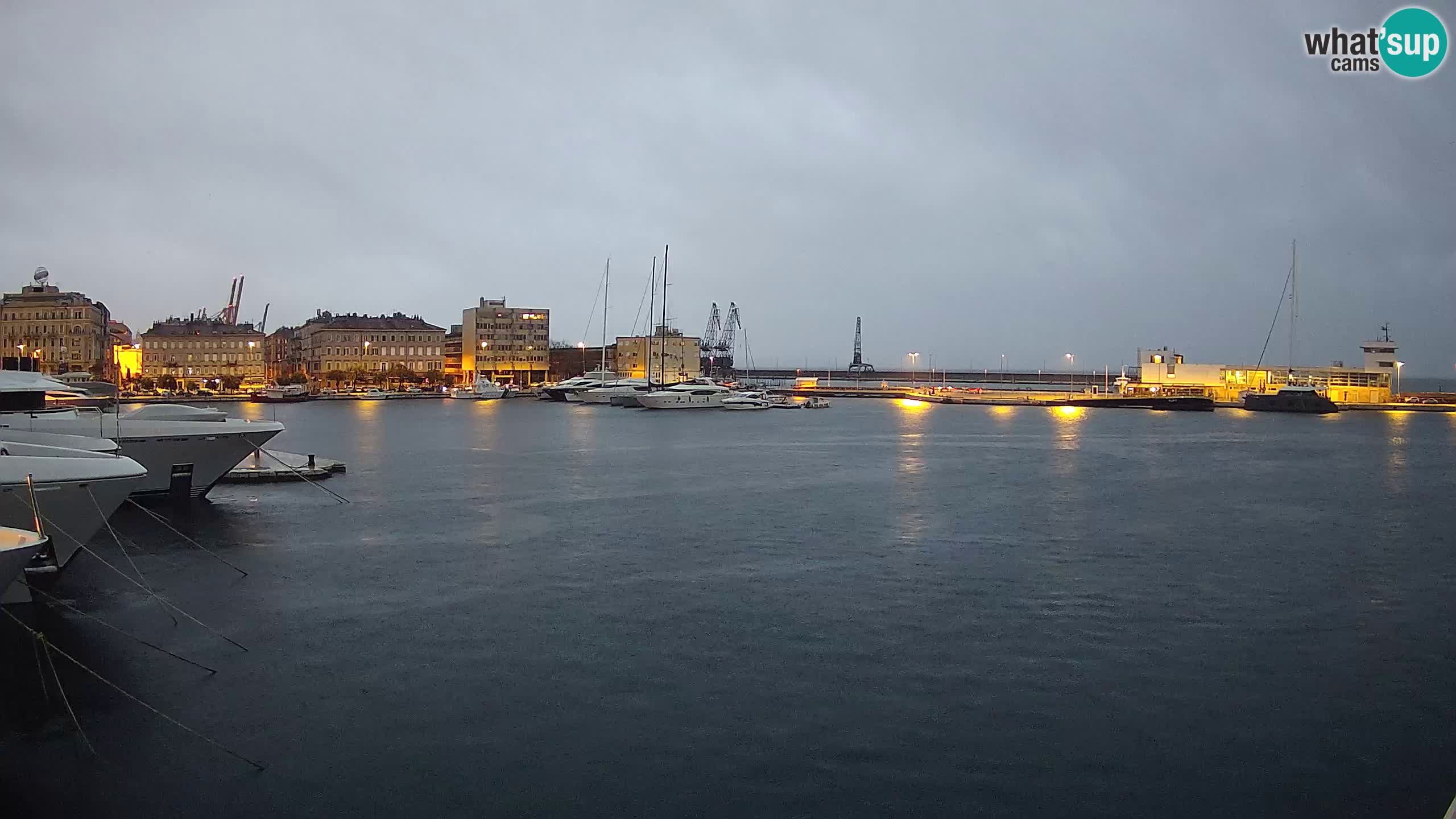 Rijeka – Botel Marina webcam en direct