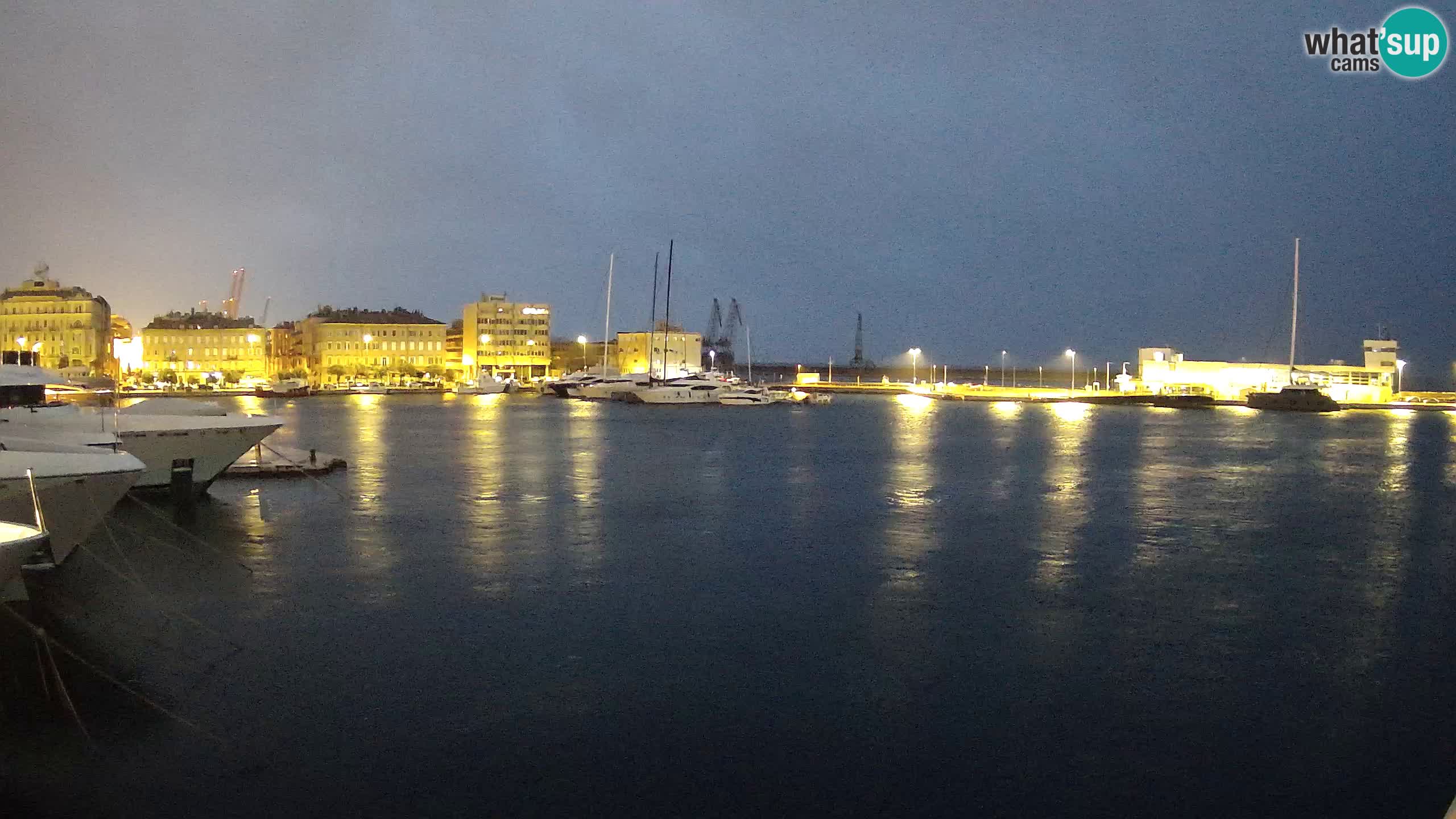 Rijeka – Botel Marina webcam en direct