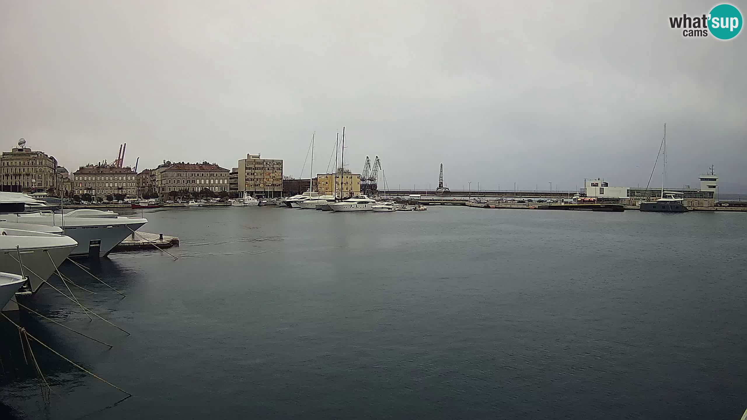 Rijeka – Botel Marina webcam en direct