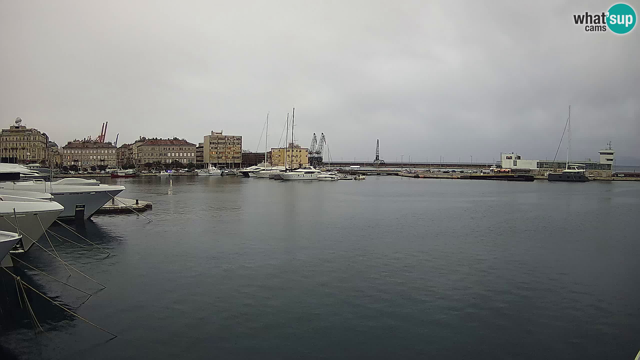 Rijeka – Botel Marina webcam en direct