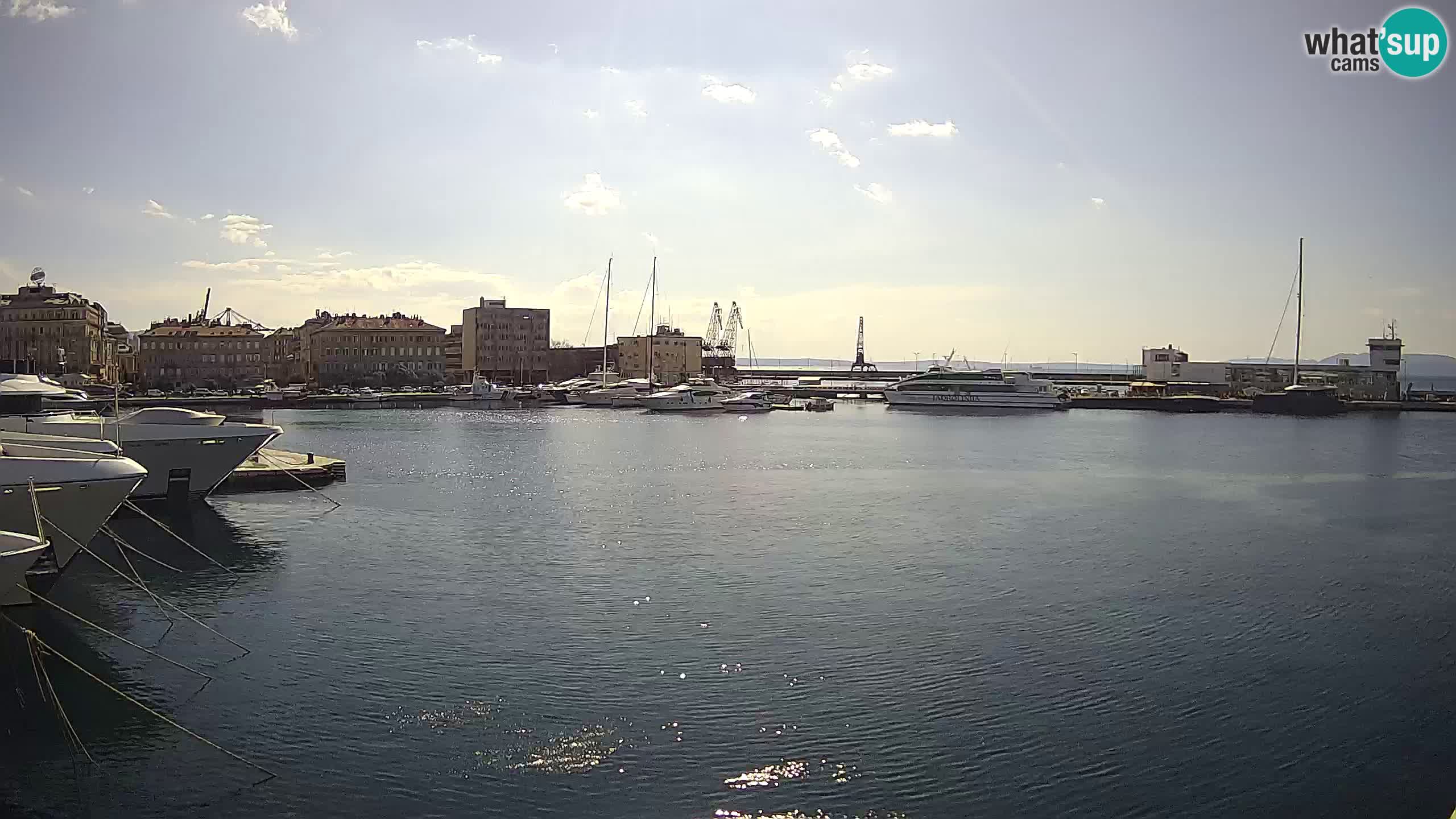 Rijeka – Botel Marina webcam en direct