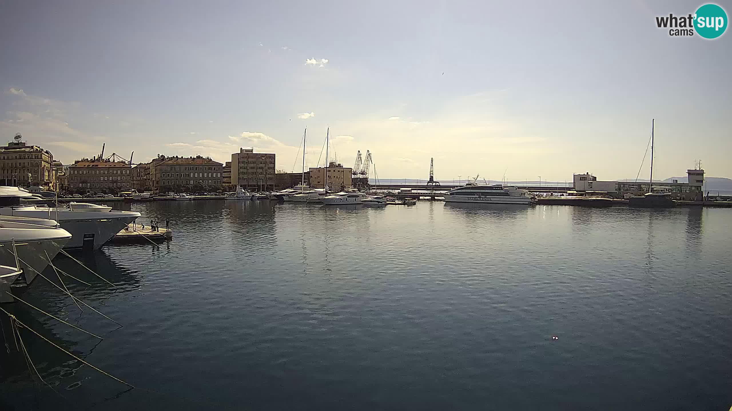 Rijeka – Botel Marina webcam en direct