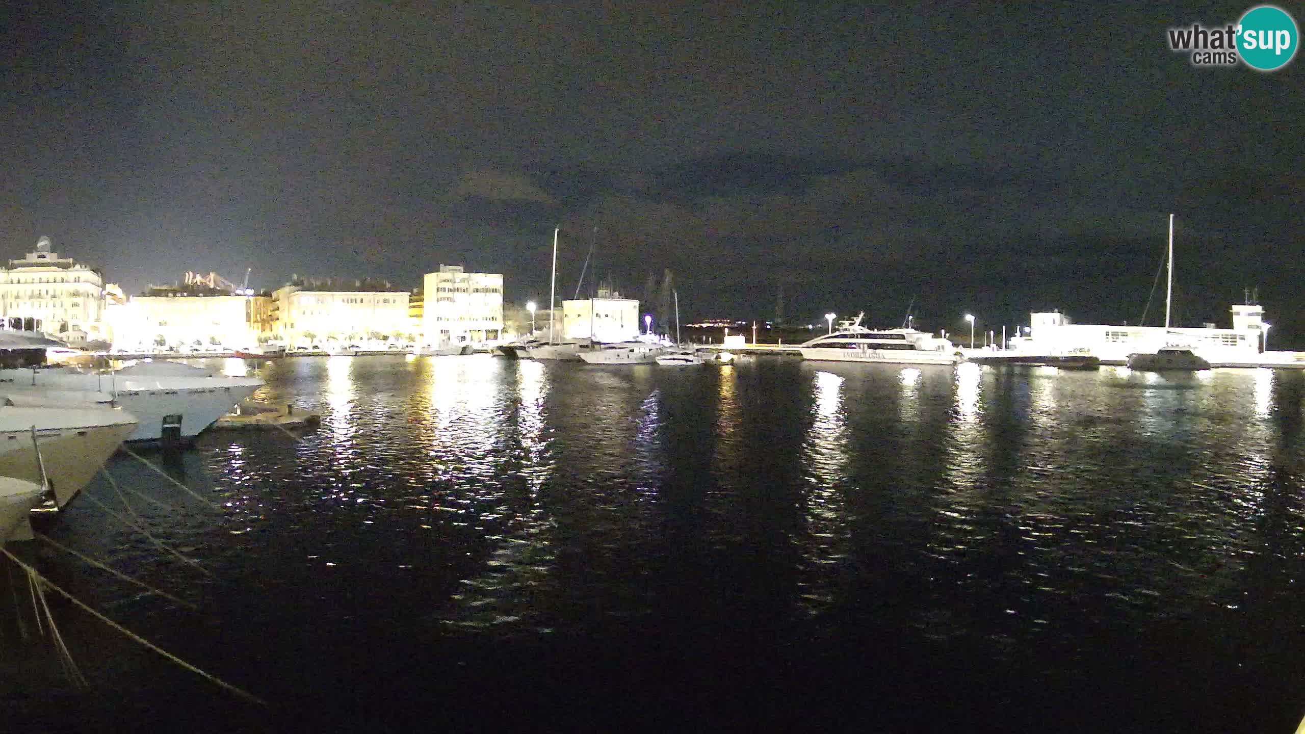 Botel Marina cámara web en vivo Rijeka