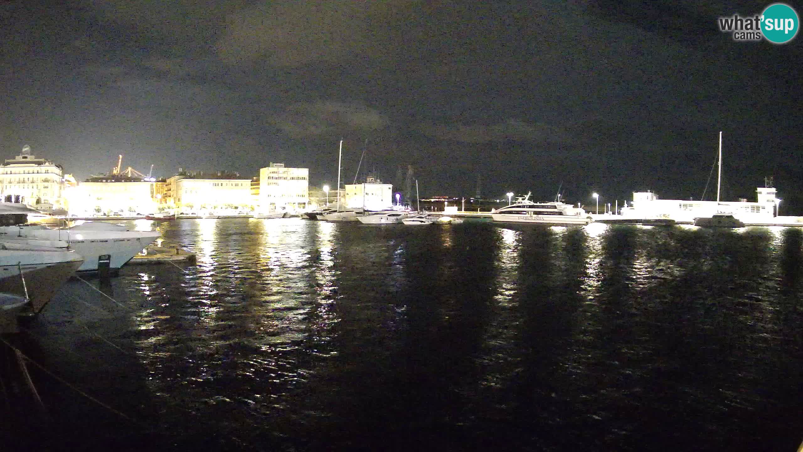 Botel Marina cámara web en vivo Rijeka