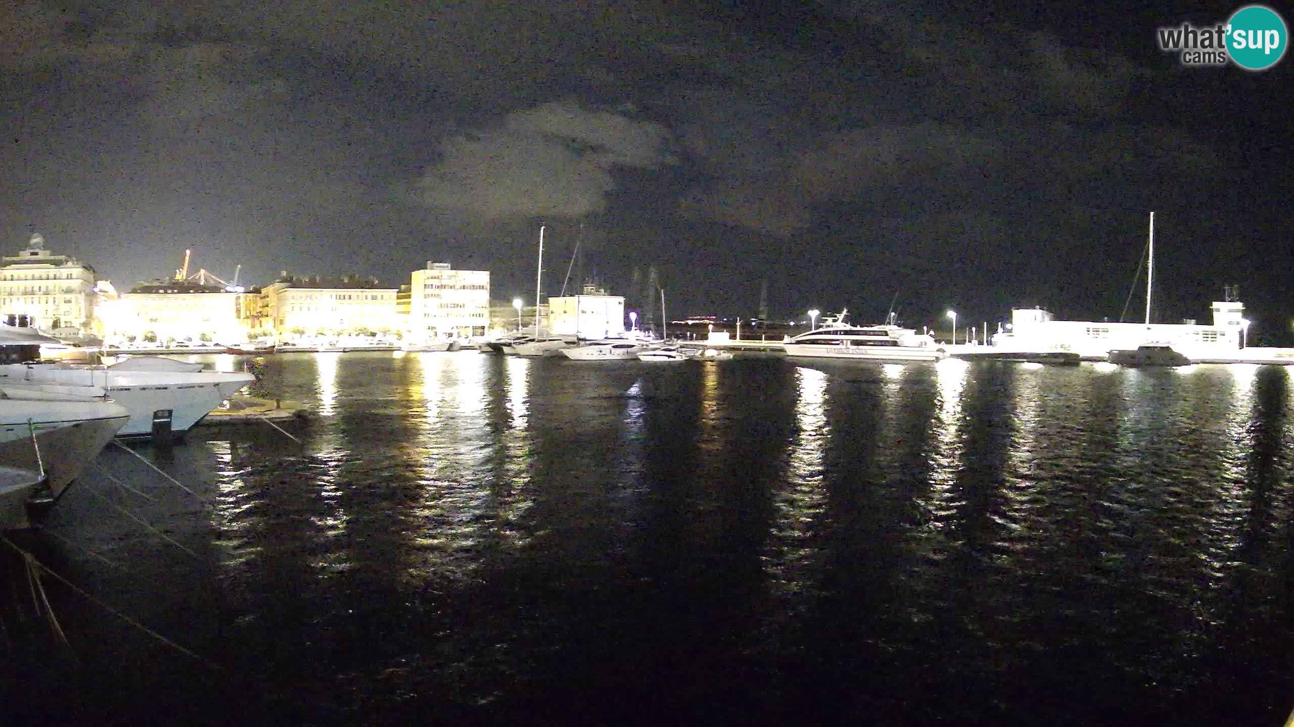 Reka – Botel Marina spletna kamera