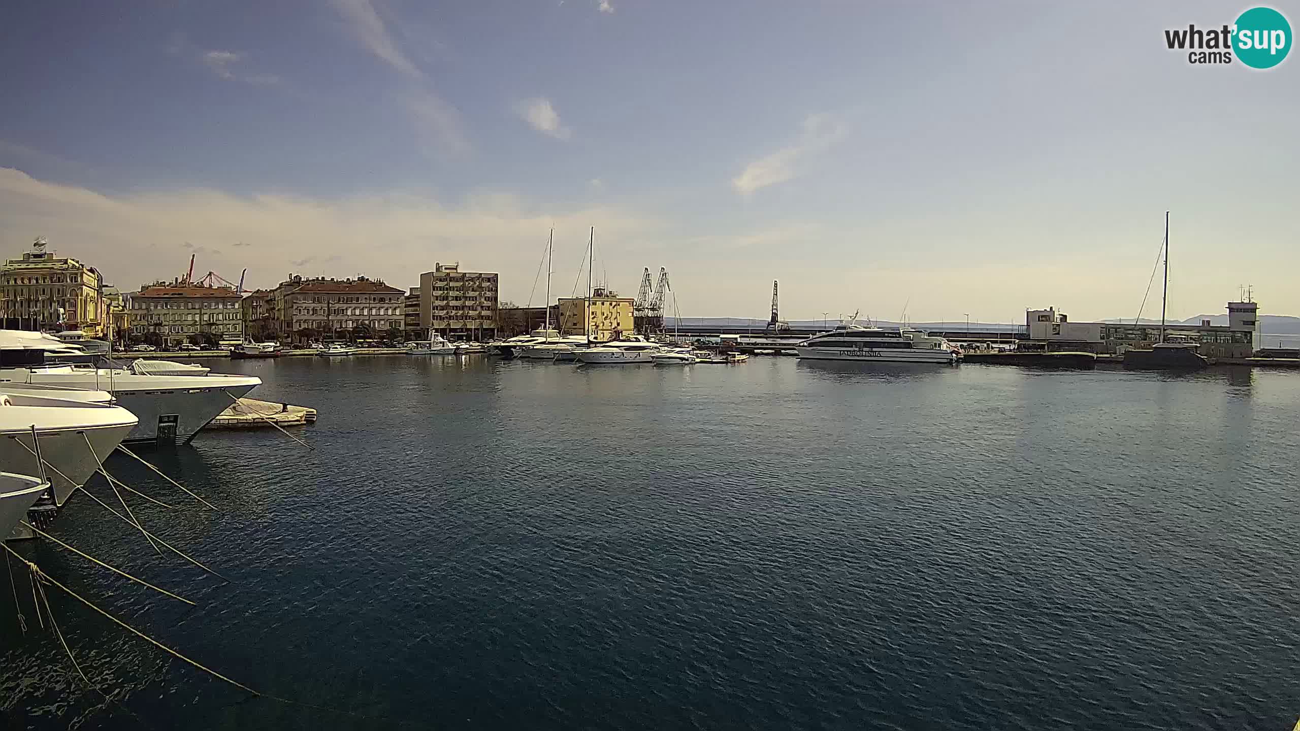 Rijeka – Botel Marina webcam en direct