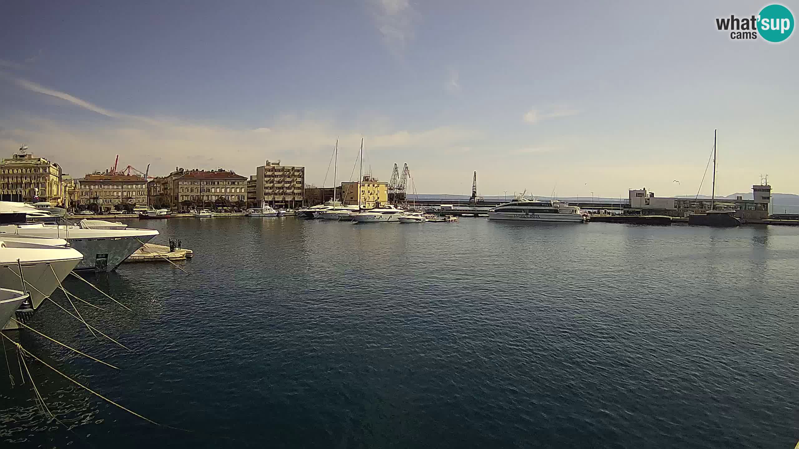 Rijeka – Botel Marina webcam en direct