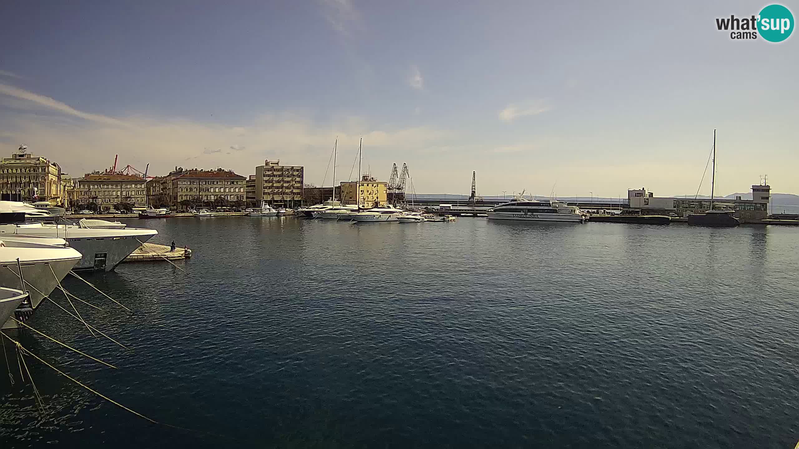 Rijeka – Botel Marina web kamera