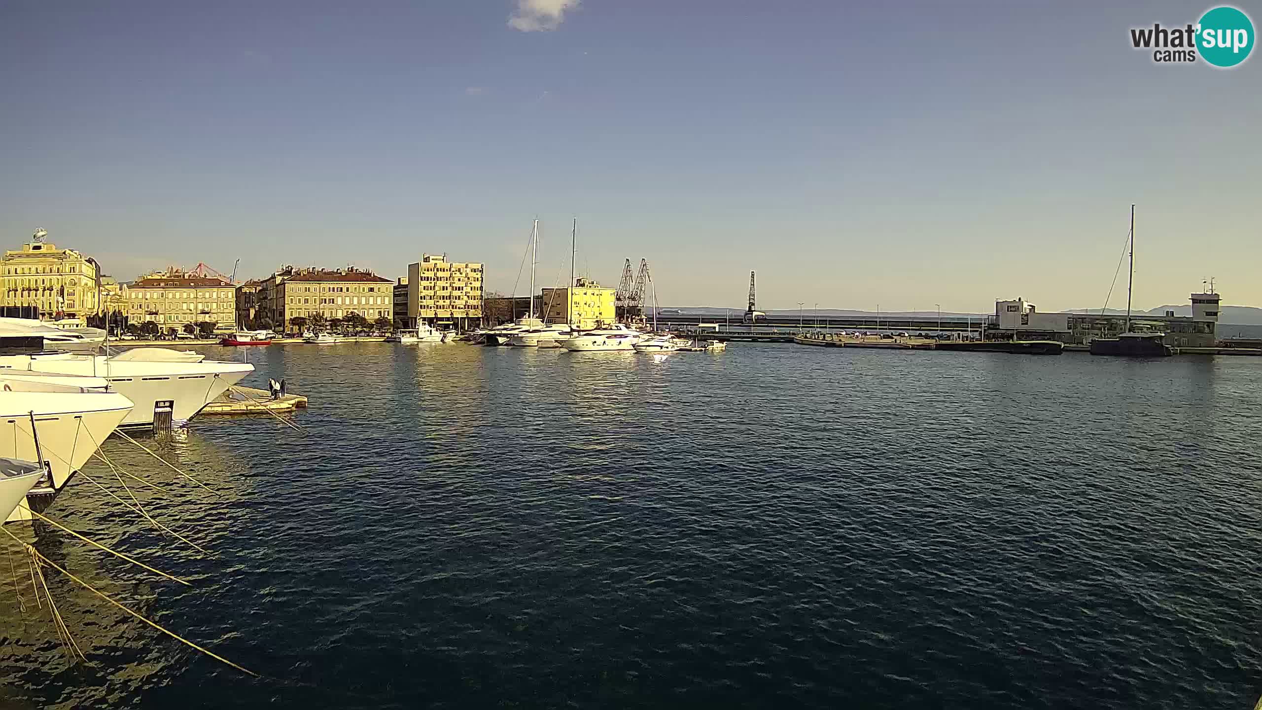 Rijeka – Botel Marina webcam en direct