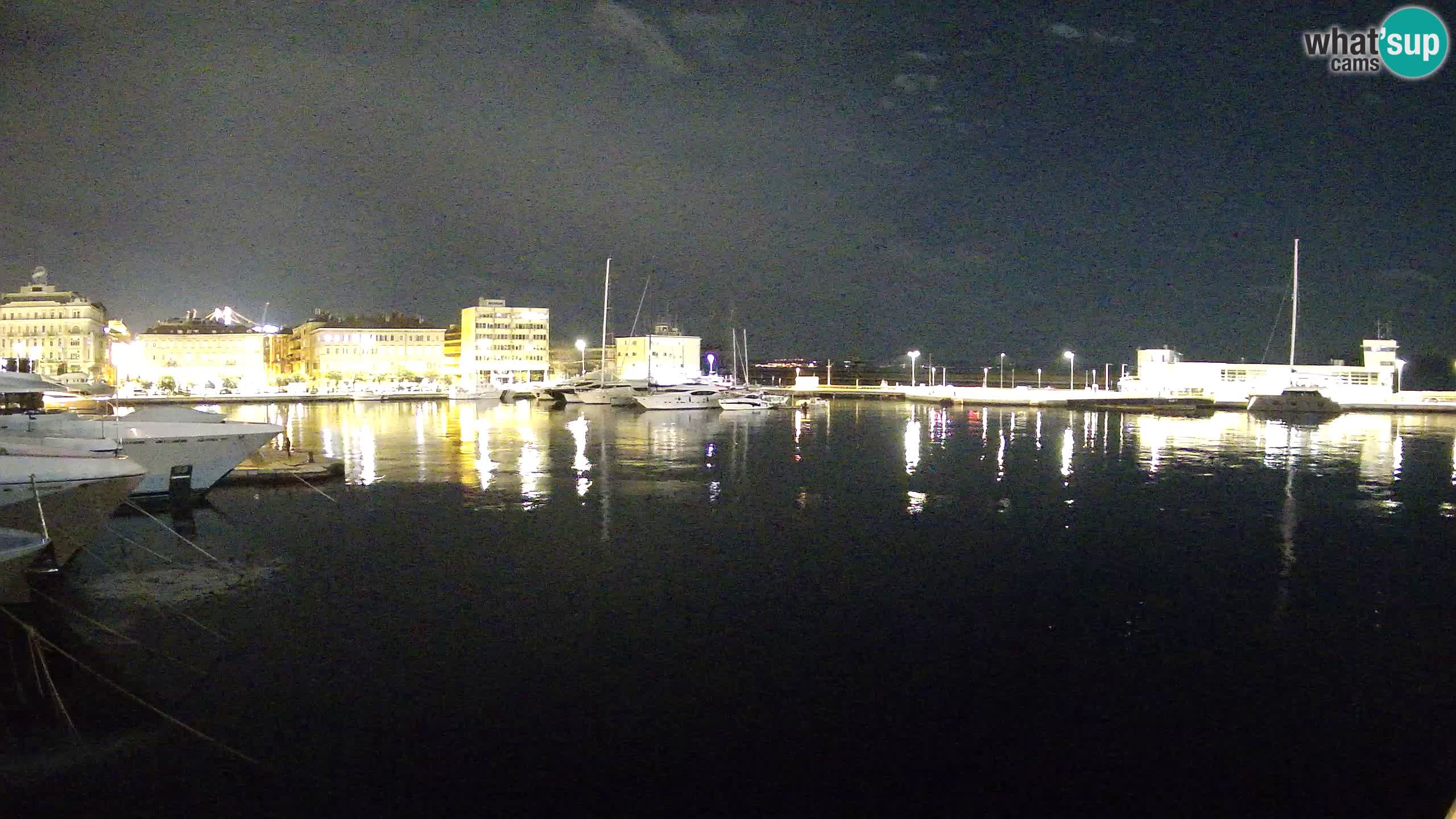 Botel Marina cámara web en vivo Rijeka