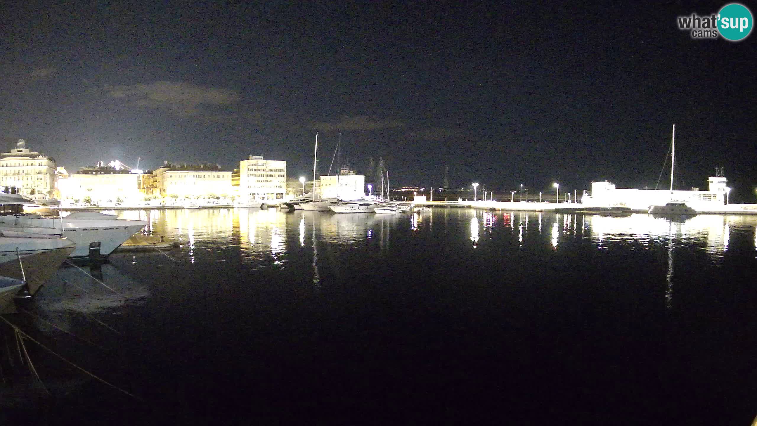 Botel Marina cámara web en vivo Rijeka