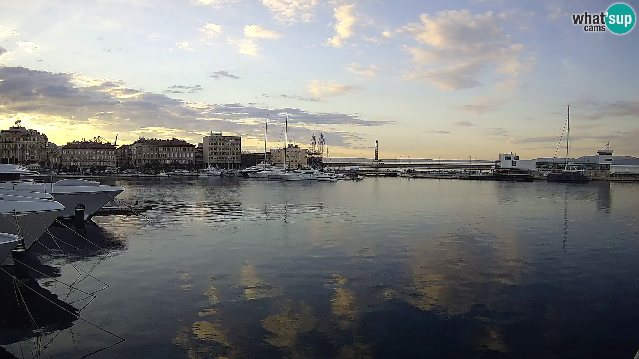 Rijeka – Botel Marina webcam en direct
