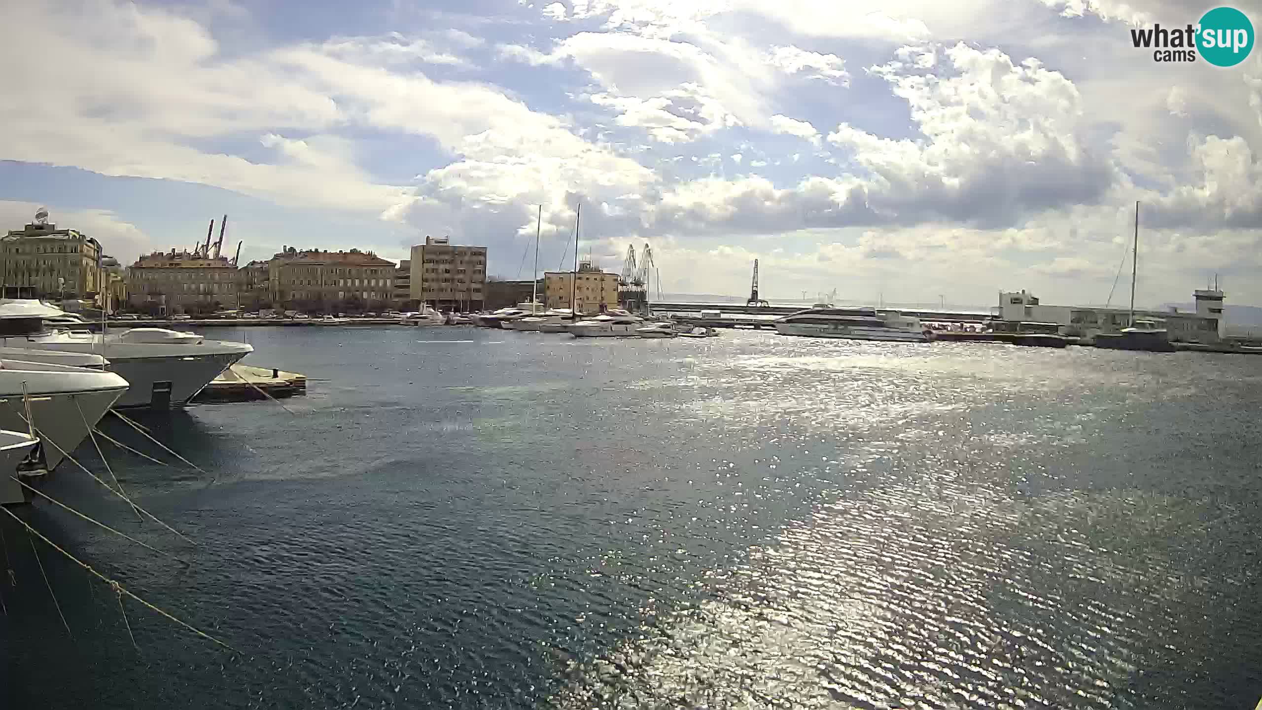 Botel Marina cámara web en vivo Rijeka