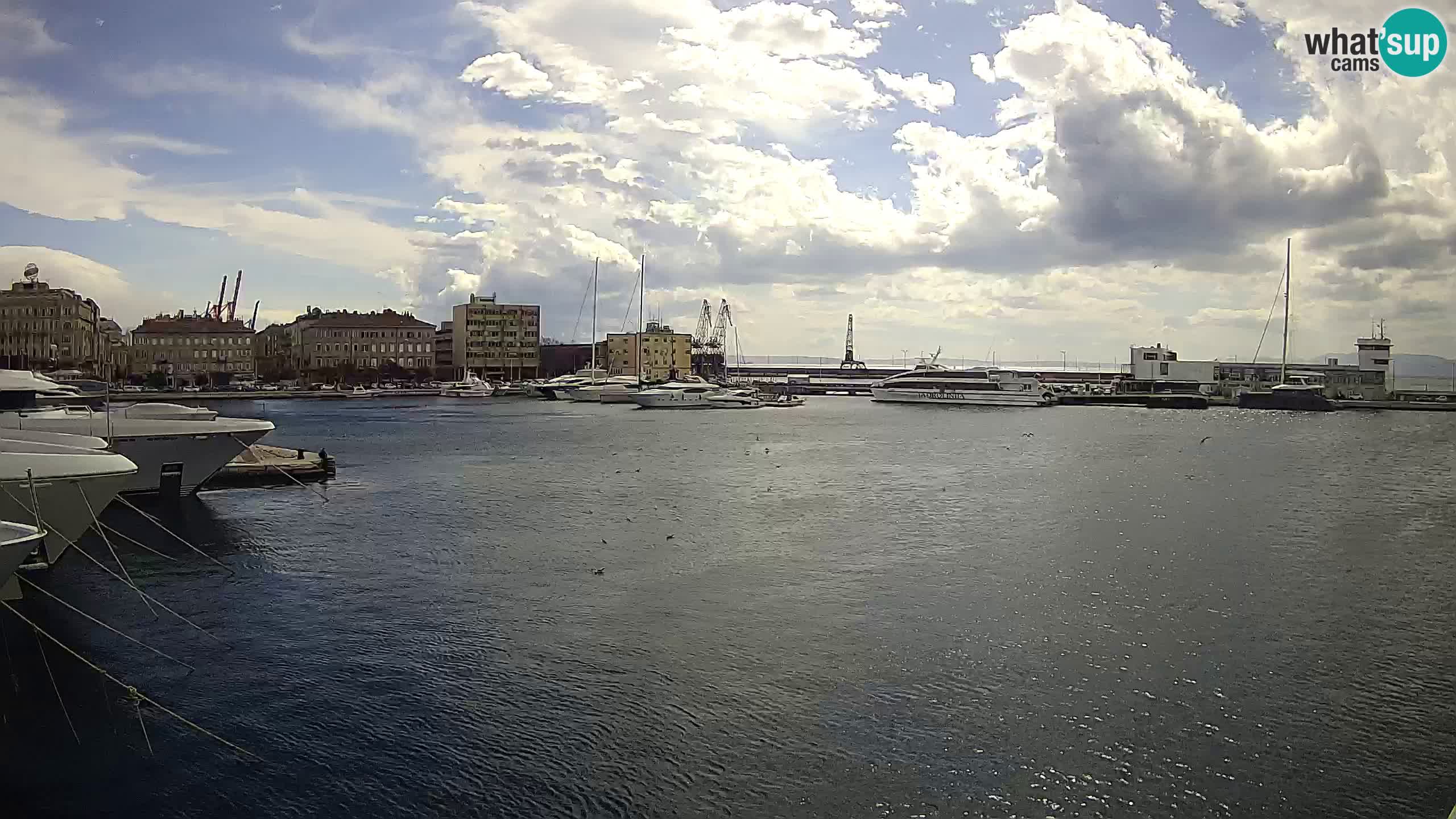 Reka – Botel Marina spletna kamera