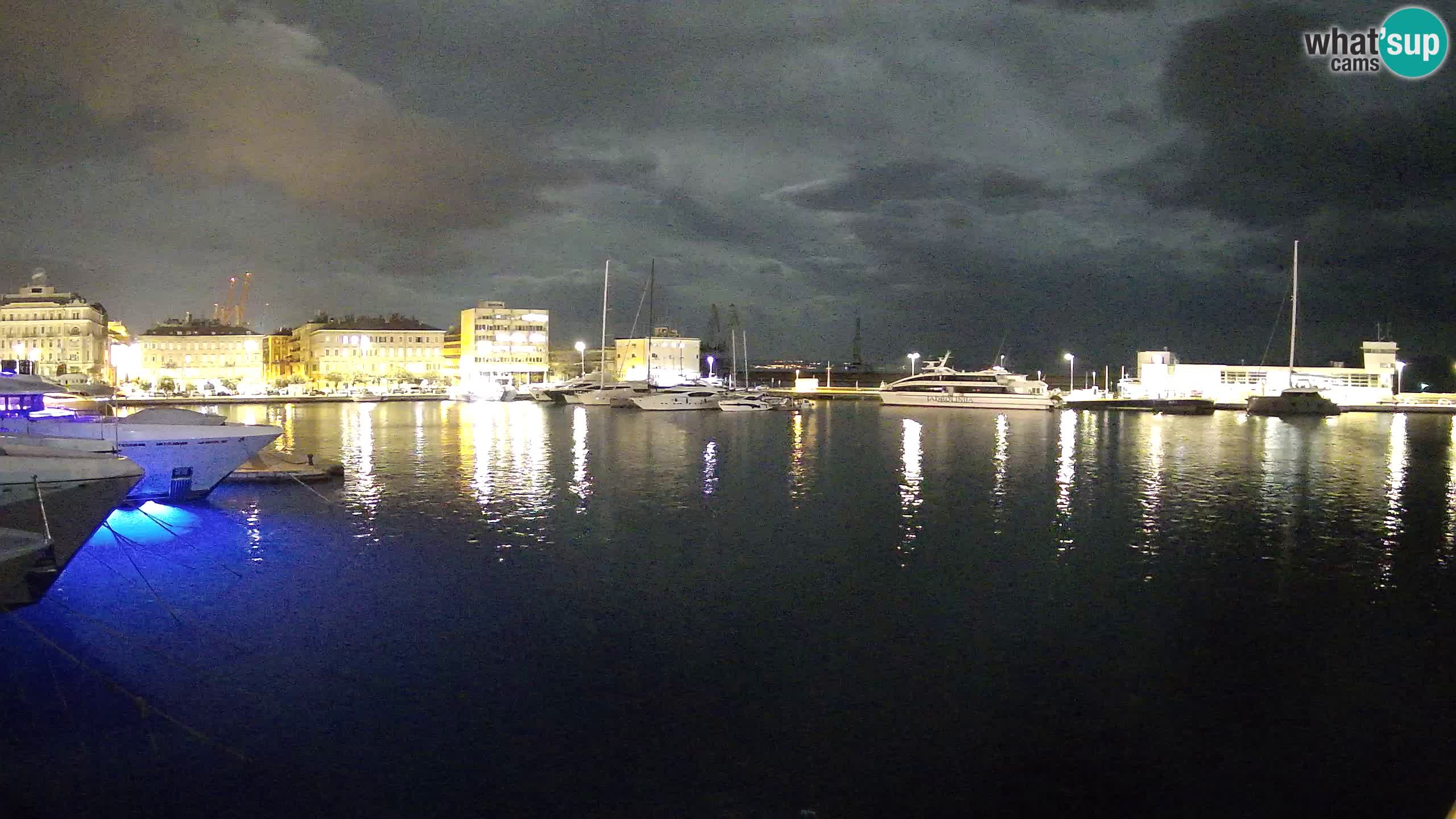 Rijeka – Botel Marina webcam en direct