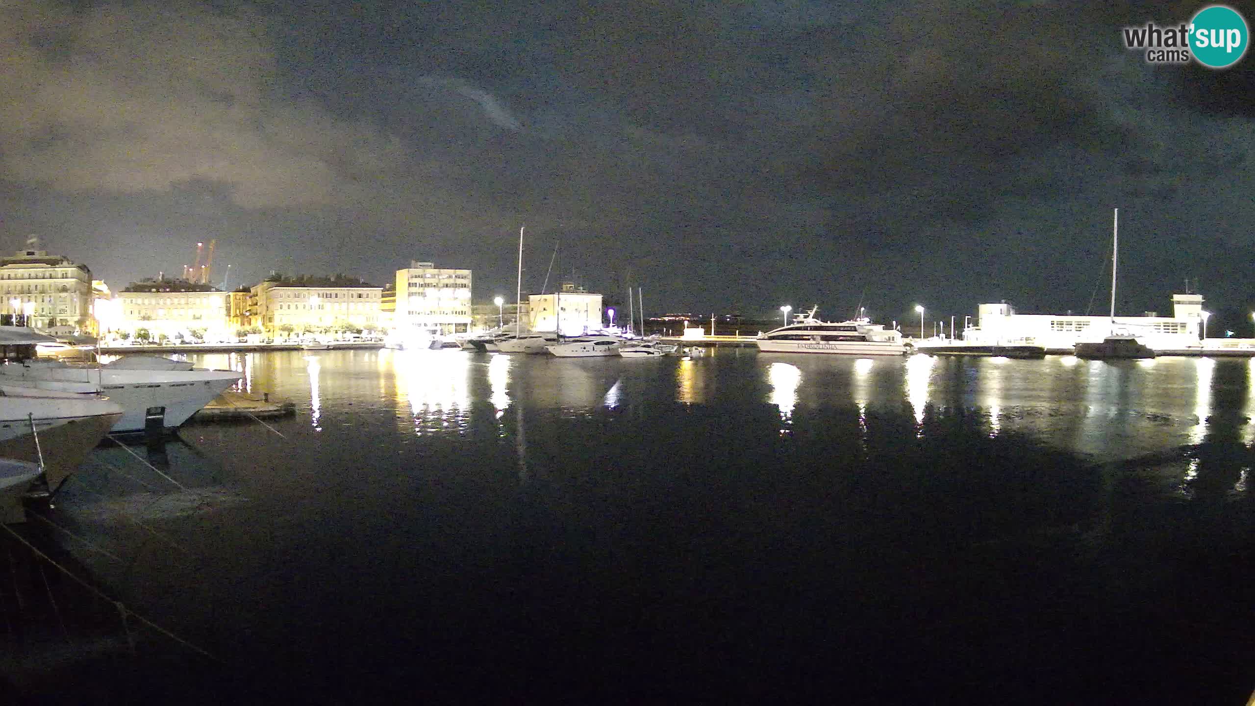 Botel Marina cámara web en vivo Rijeka