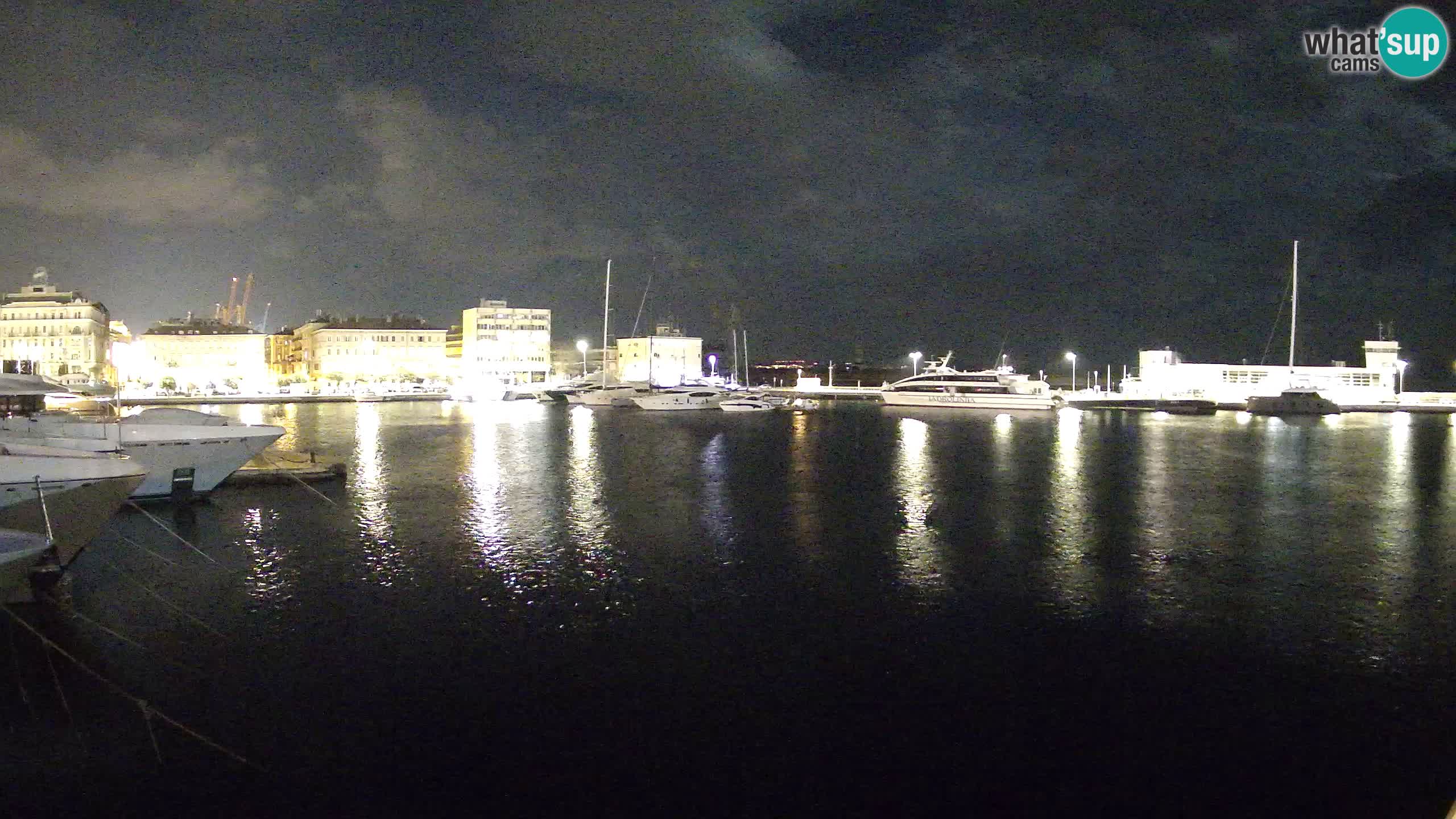 Botel Marina cámara web en vivo Rijeka