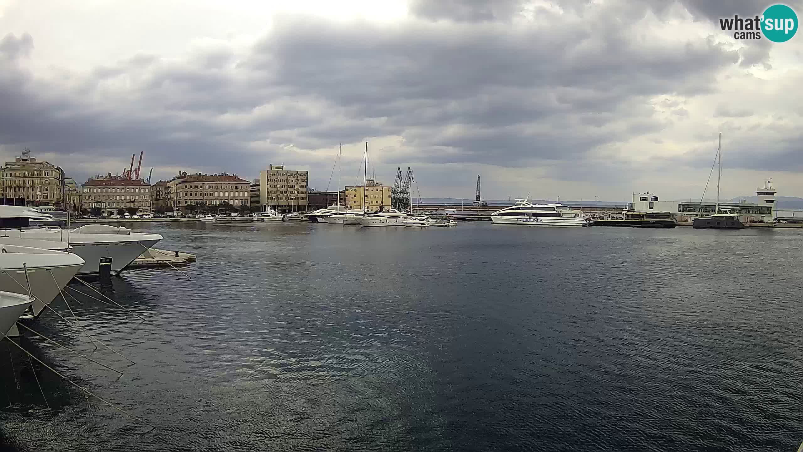 Rijeka – Botel Marina webcam en direct