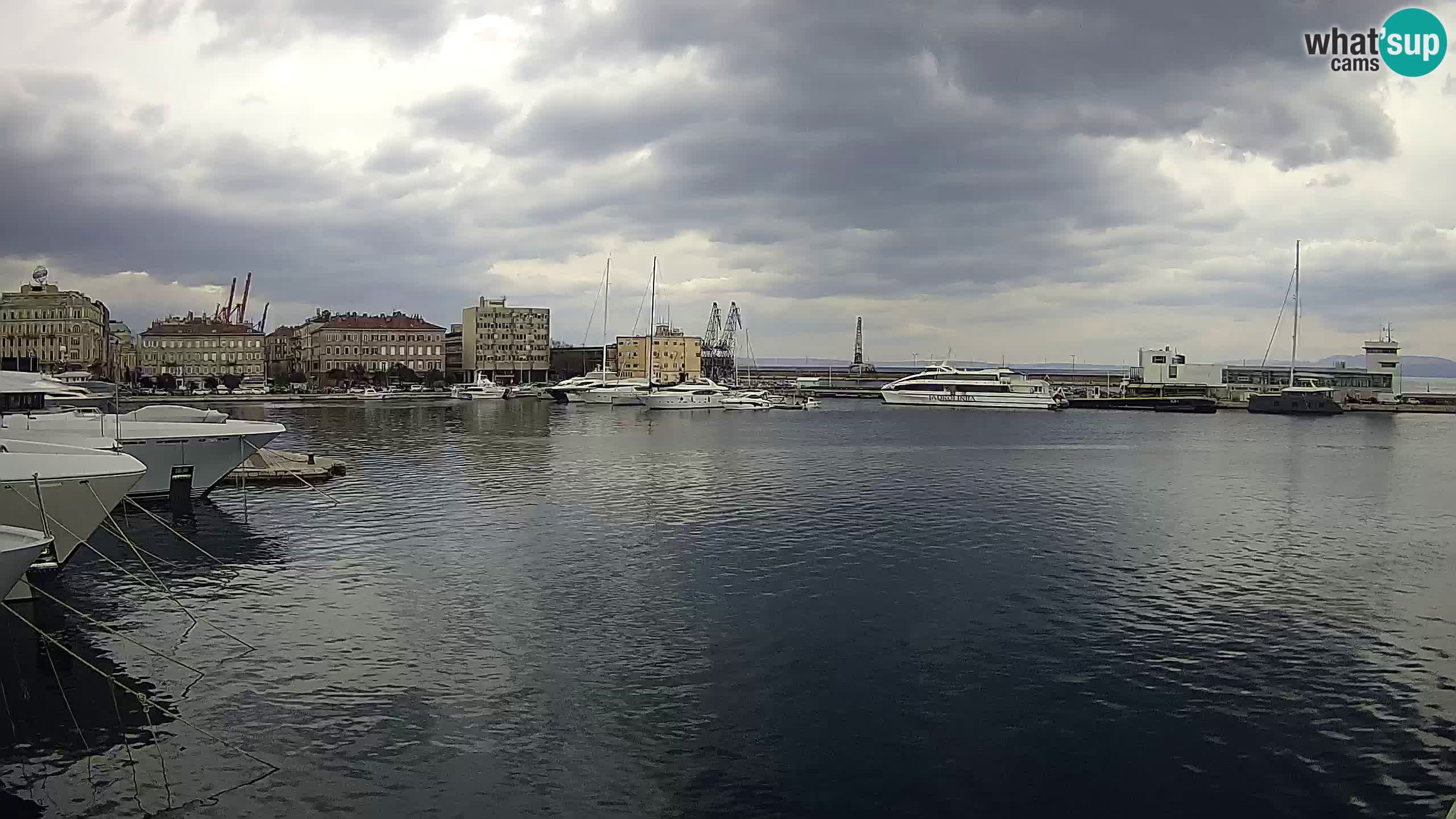 Rijeka – Botel Marina webcam en direct