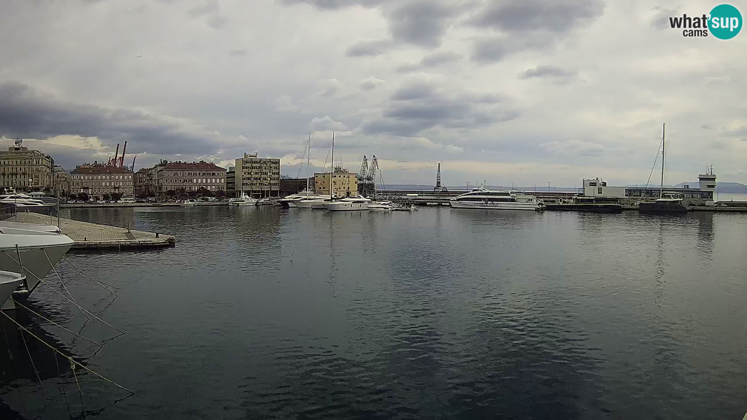 Rijeka – Botel Marina webcam en direct