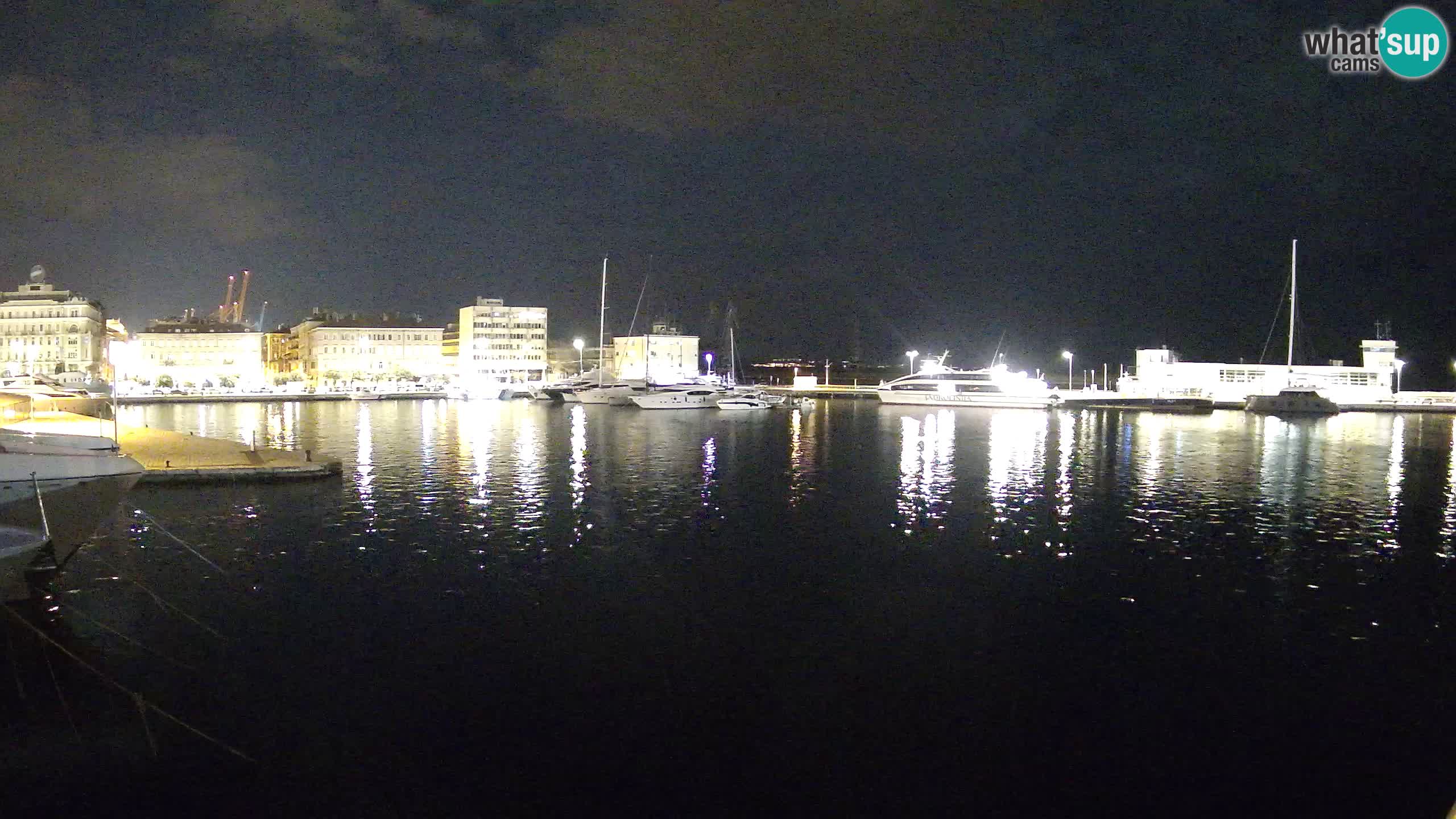 Rijeka – Botel Marina webcam en direct