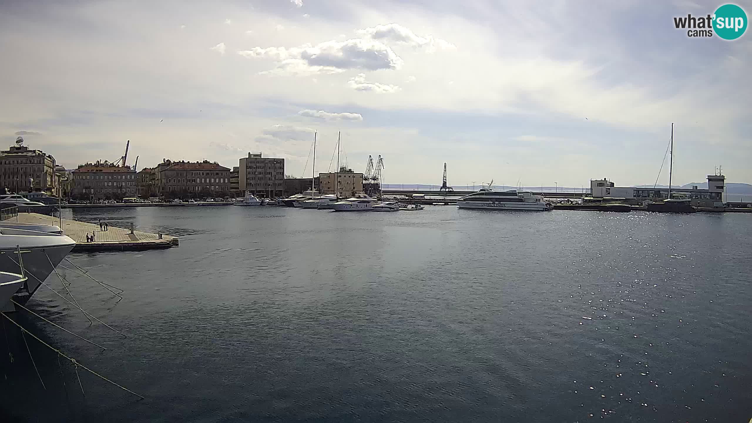 Rijeka – Botel Marina webcam en direct
