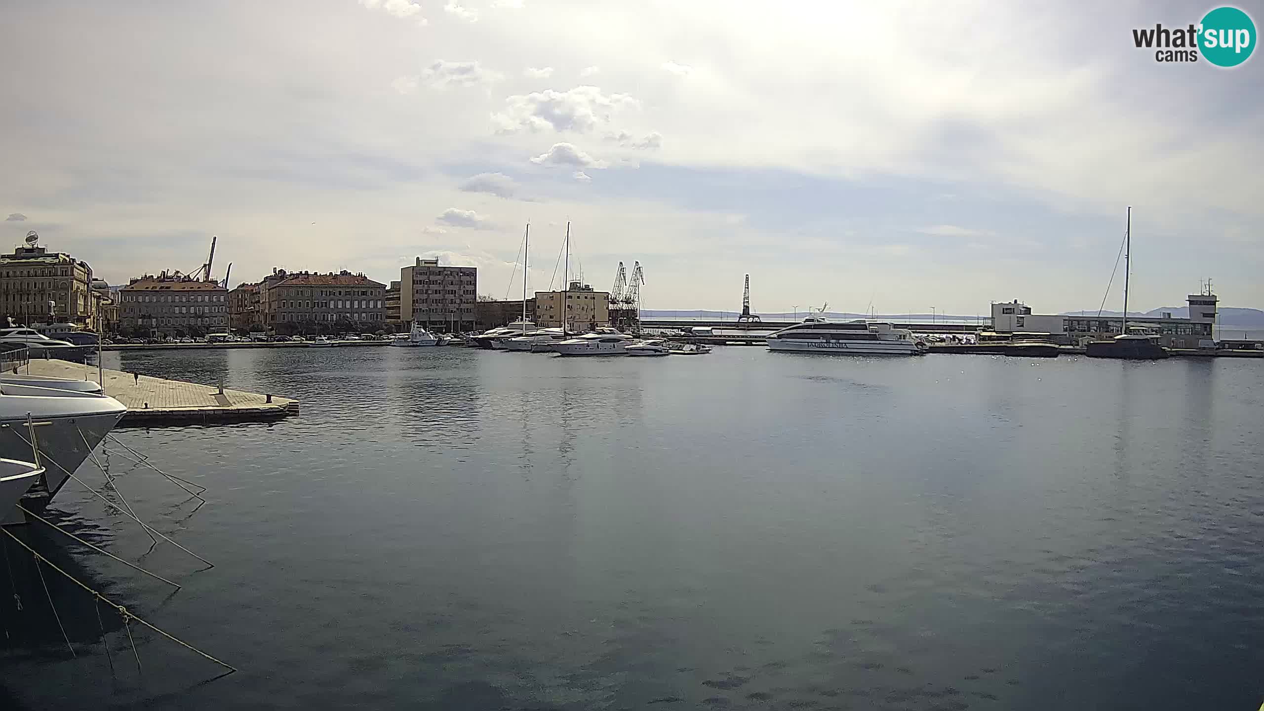 Rijeka – Botel Marina webcam en direct