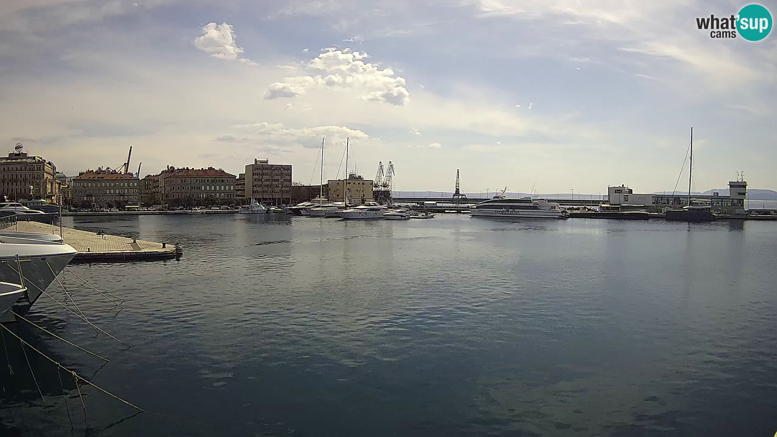 Rijeka – Botel Marina web kamera