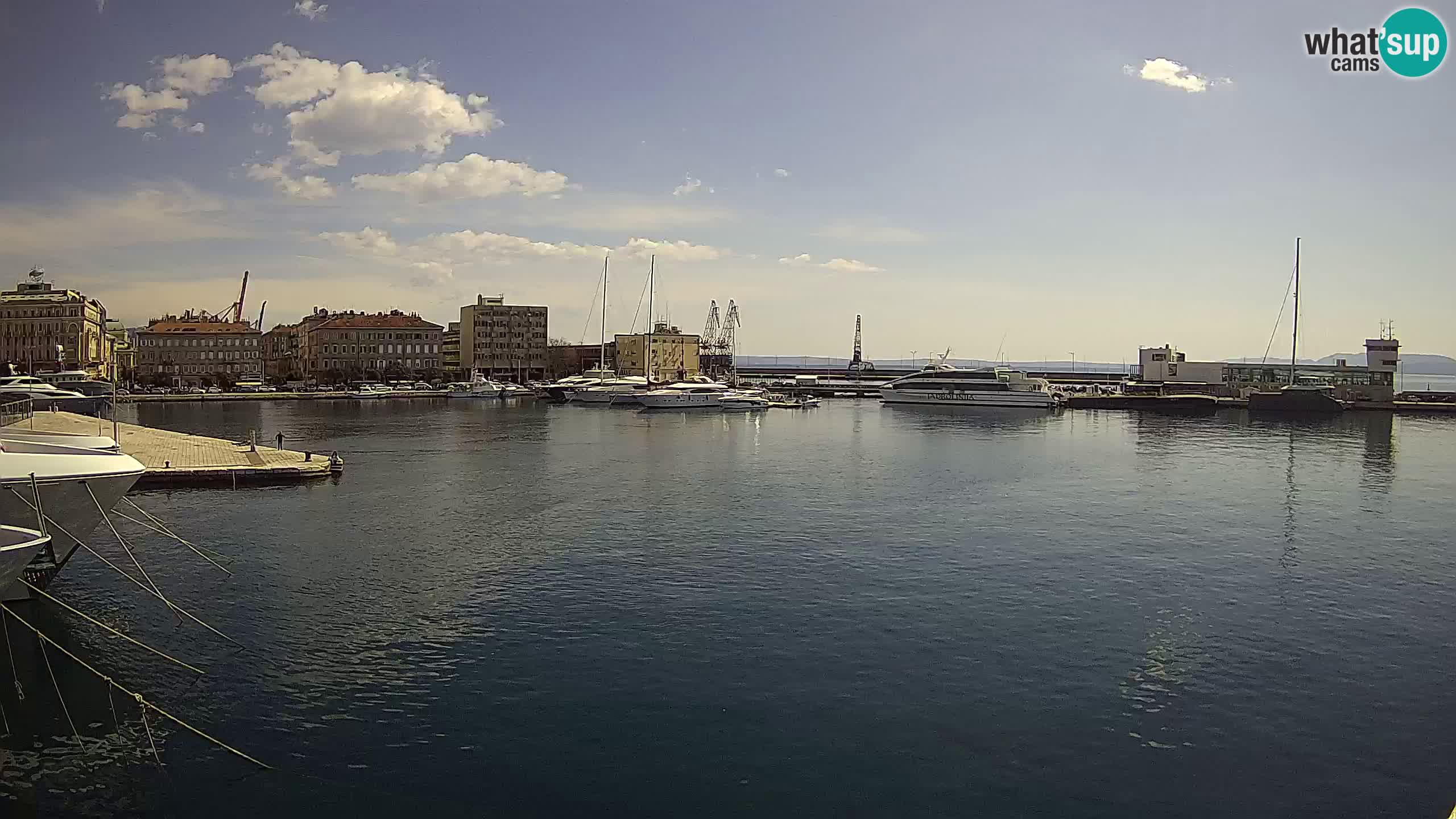 Rijeka – Botel Marina webcam en direct