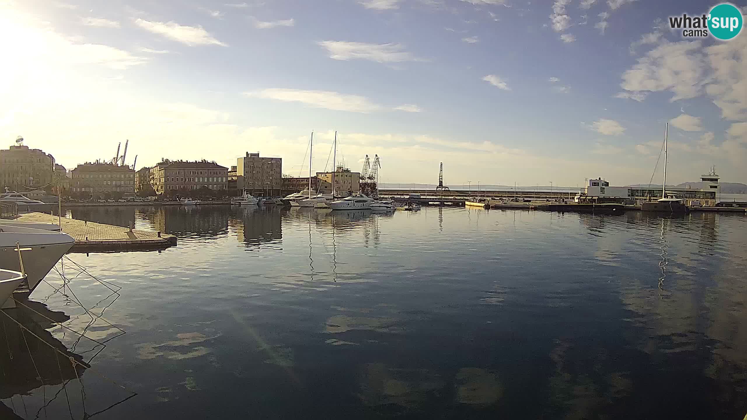 Rijeka – Botel Marina webcam en direct